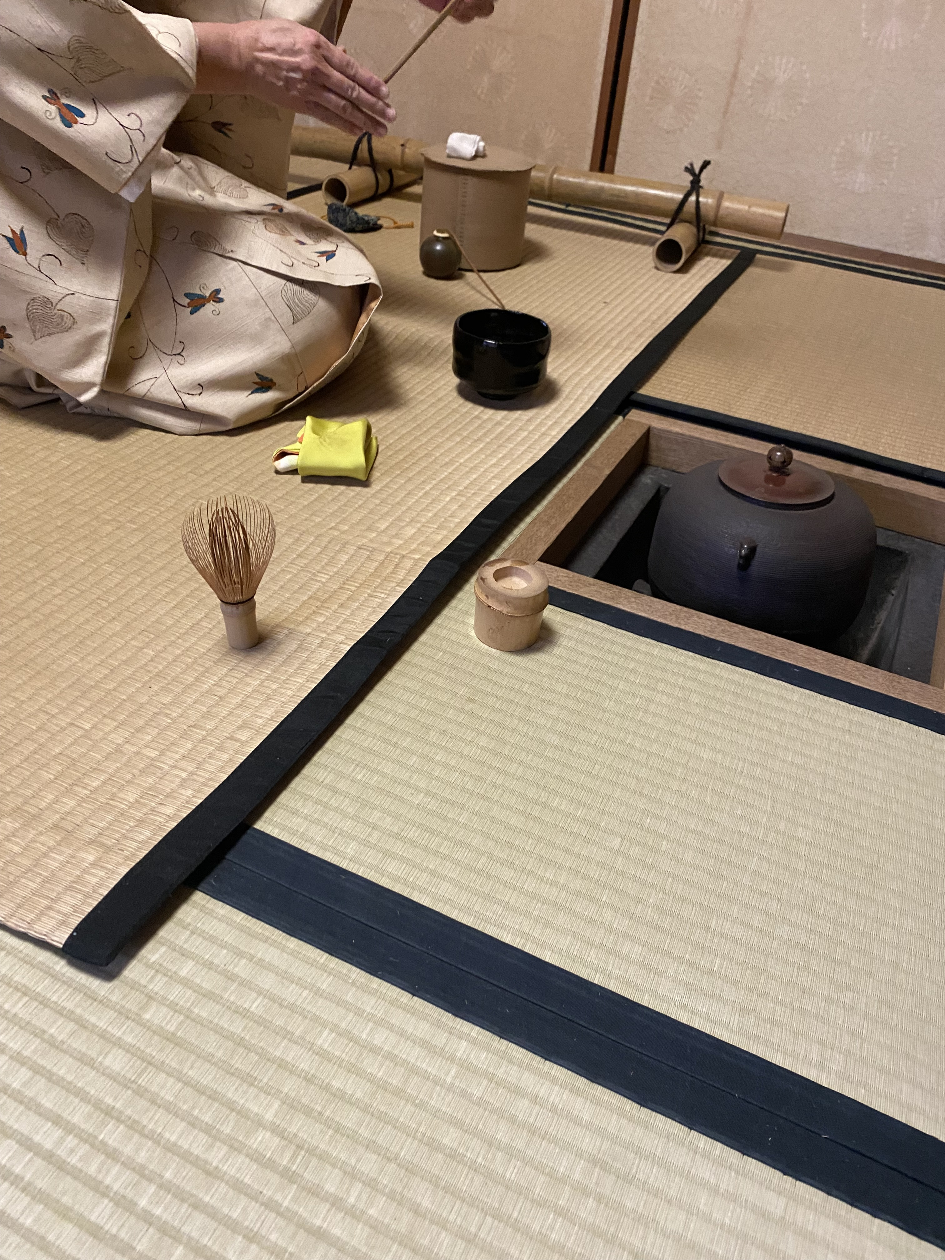 唐物のお点前を・・・