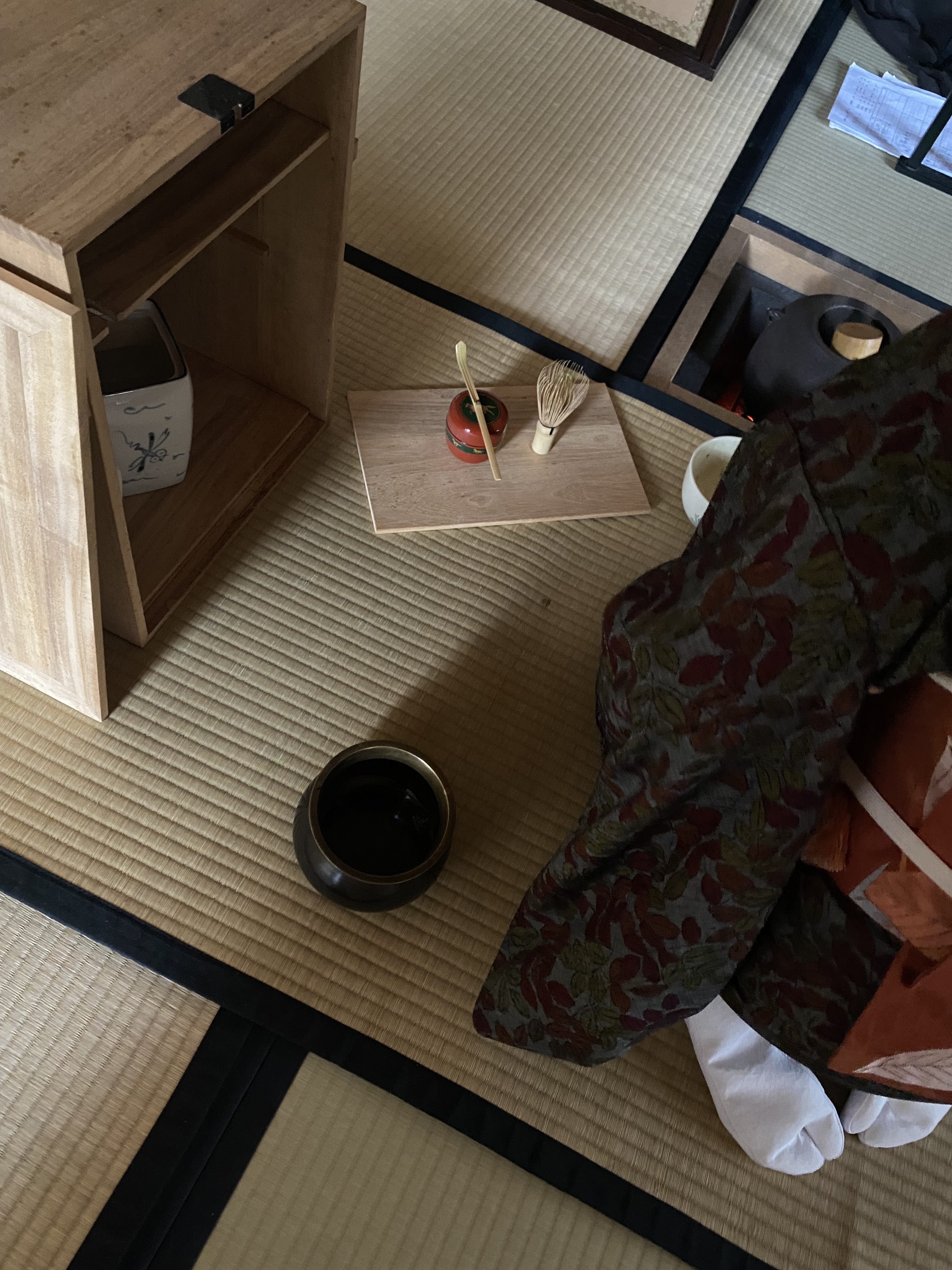 芝点のお点前を・・・