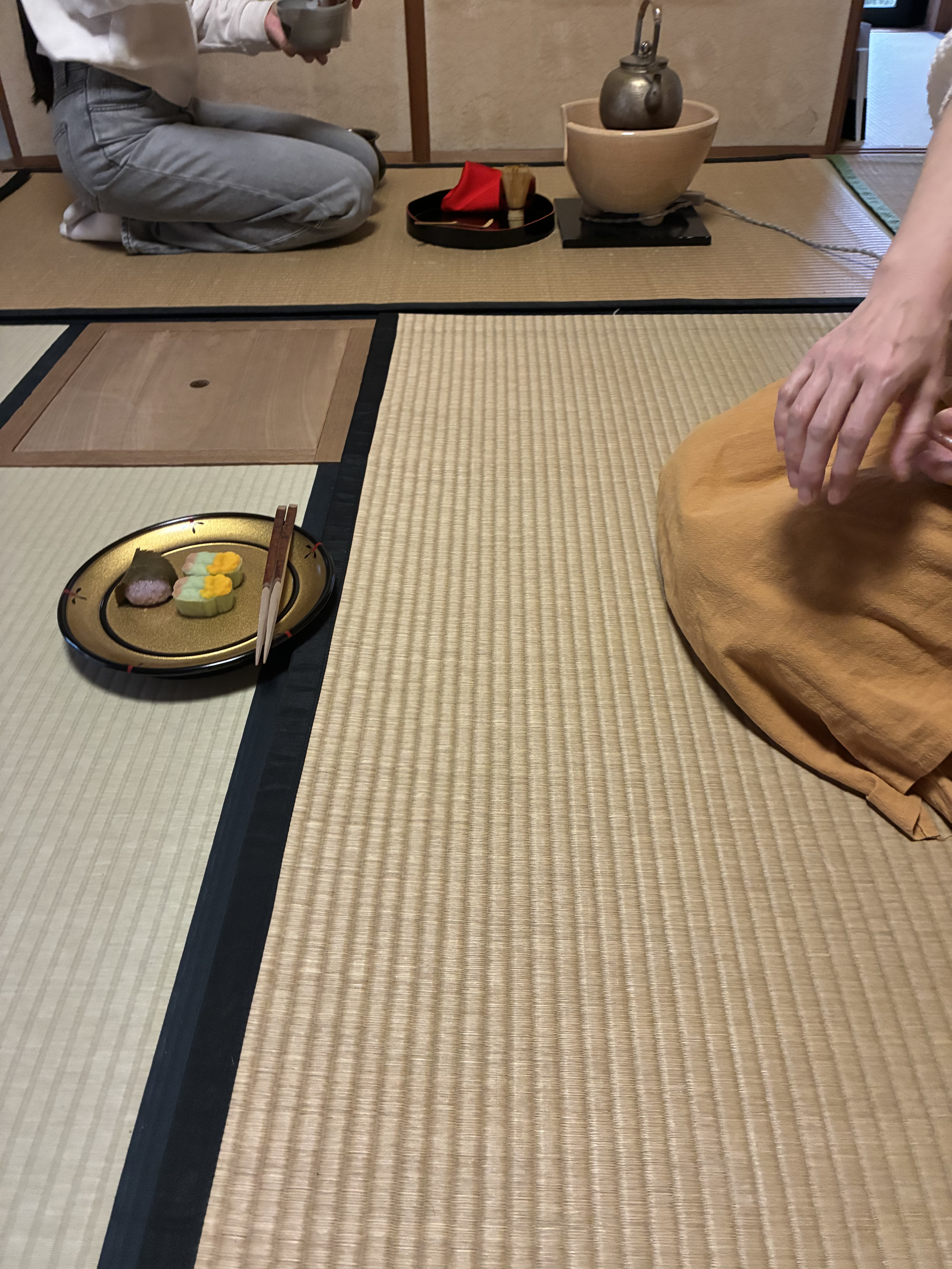 盆略のお点前を・・・