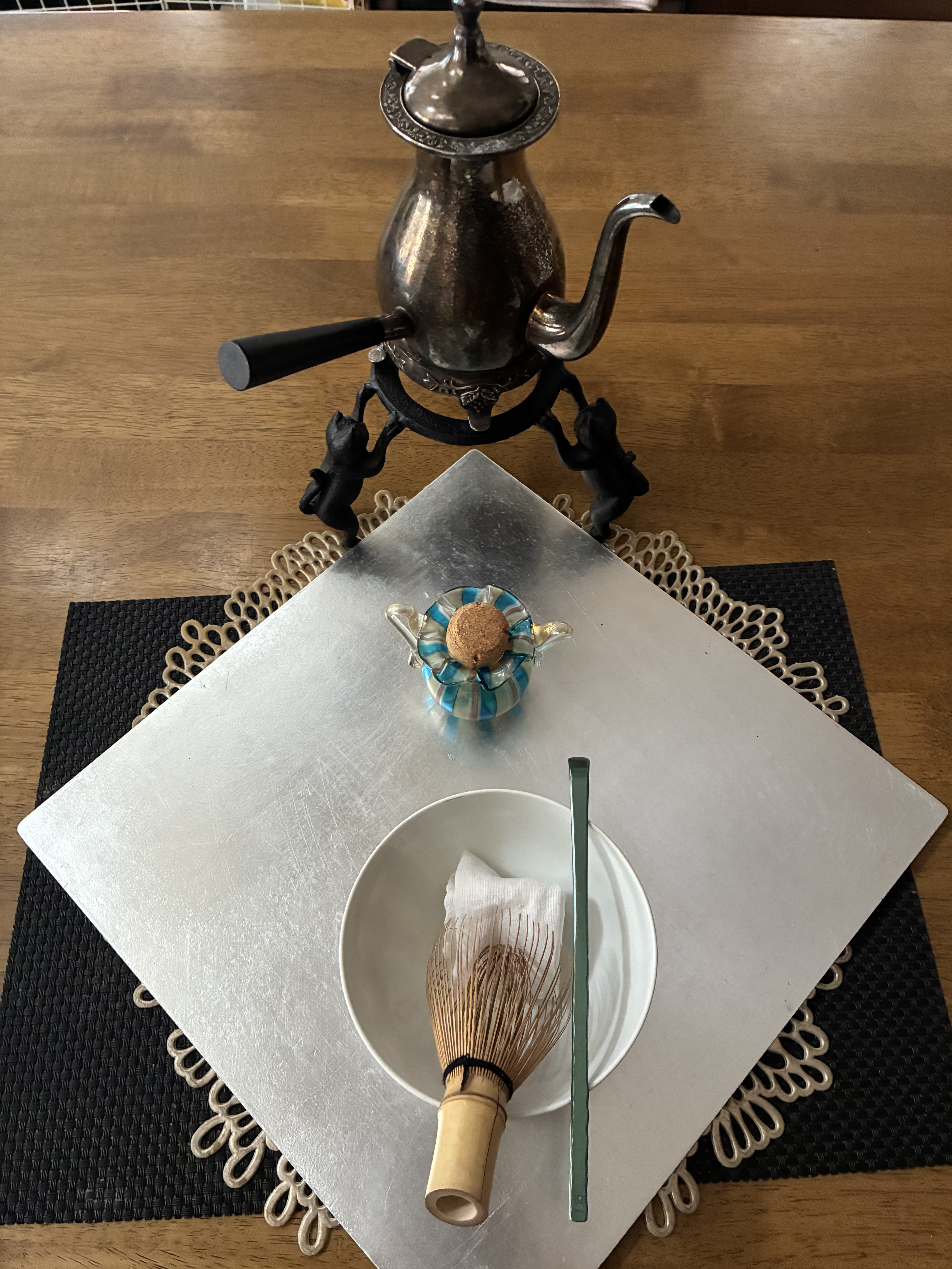 テーブル茶道を・・・