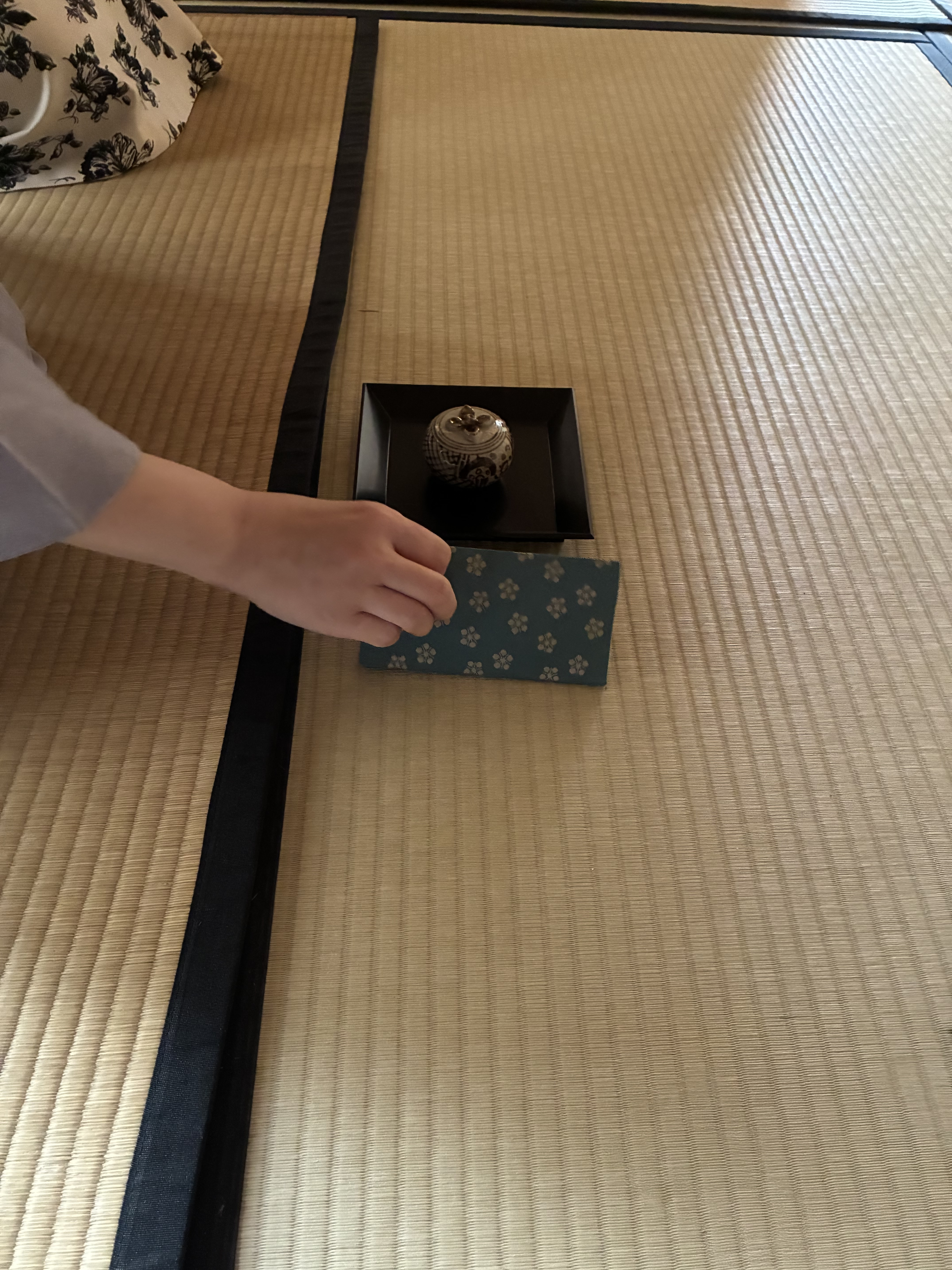 盆香合のお手前を・・・ー其の弐ー