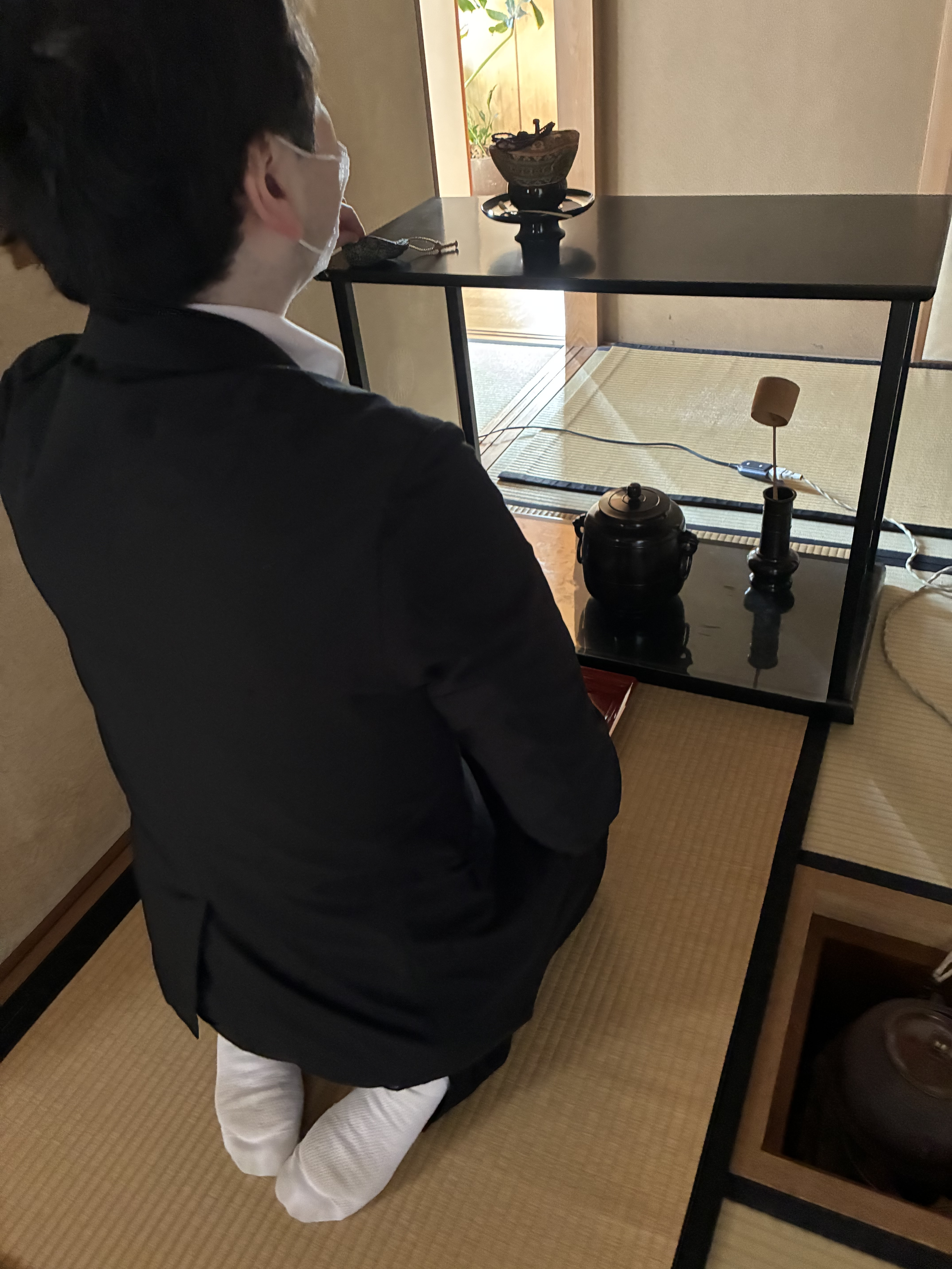 真ノ行台子のお稽古を…