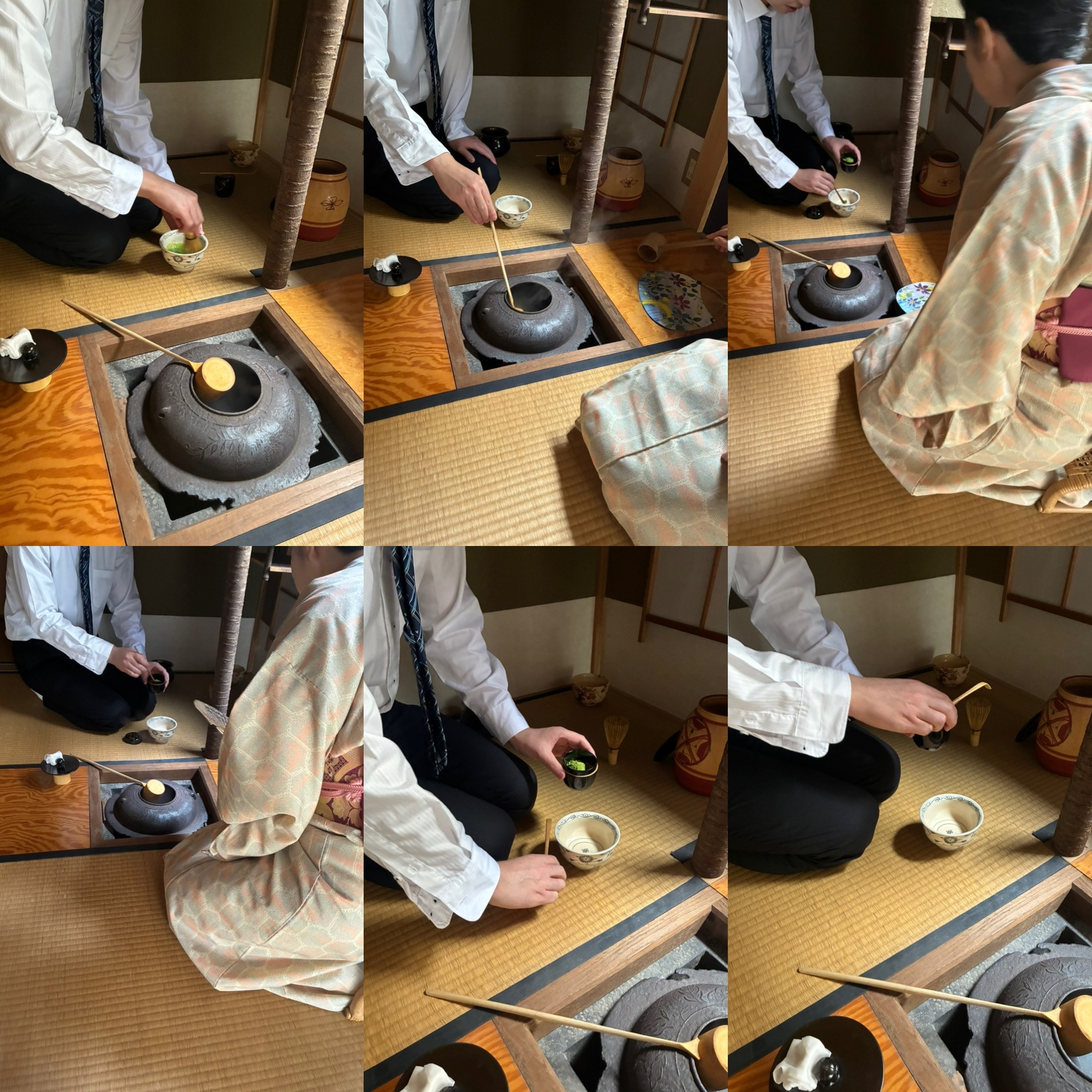 初めてのお稽古で・・・