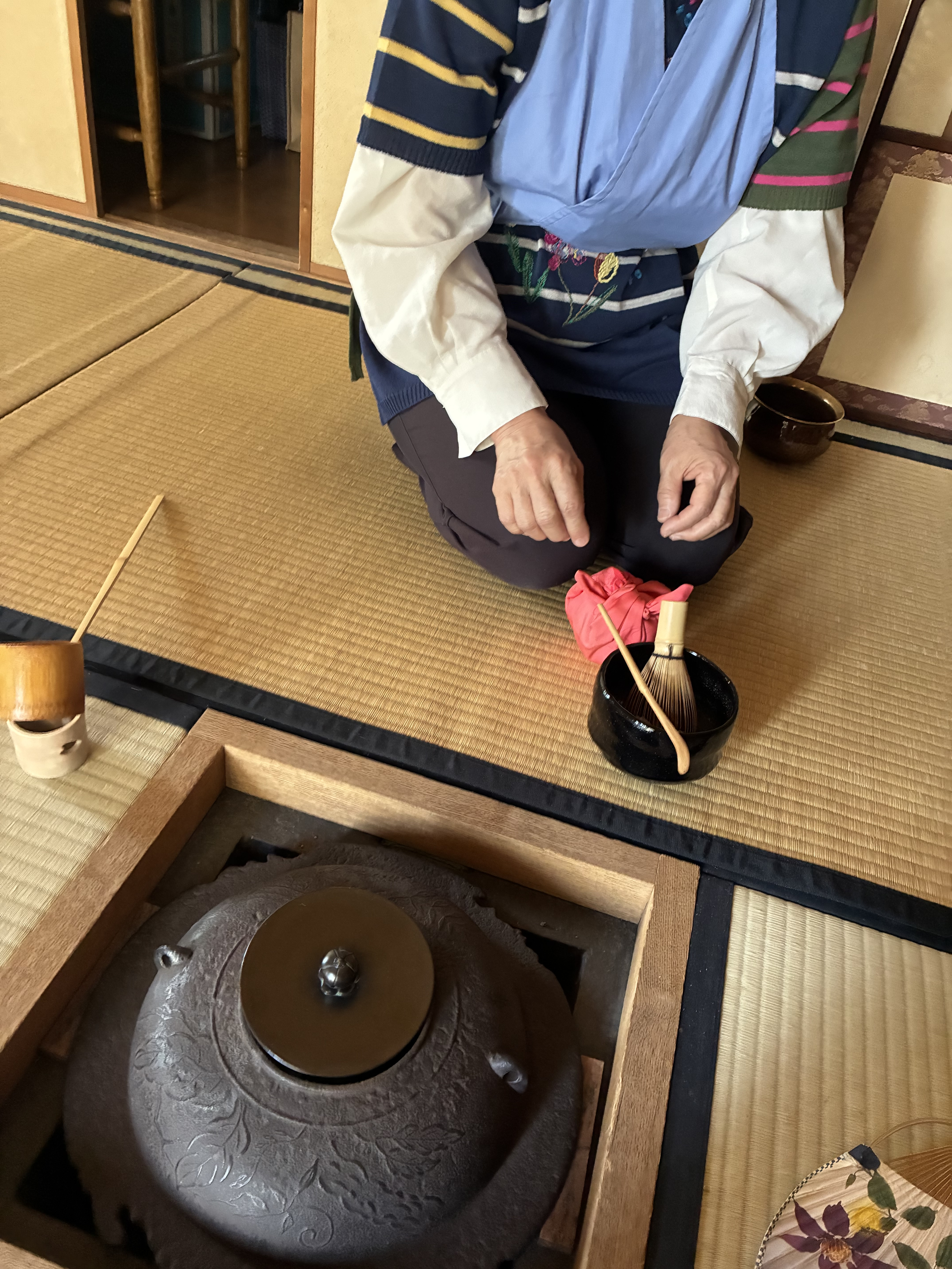 包帛紗のお稽古を・・・