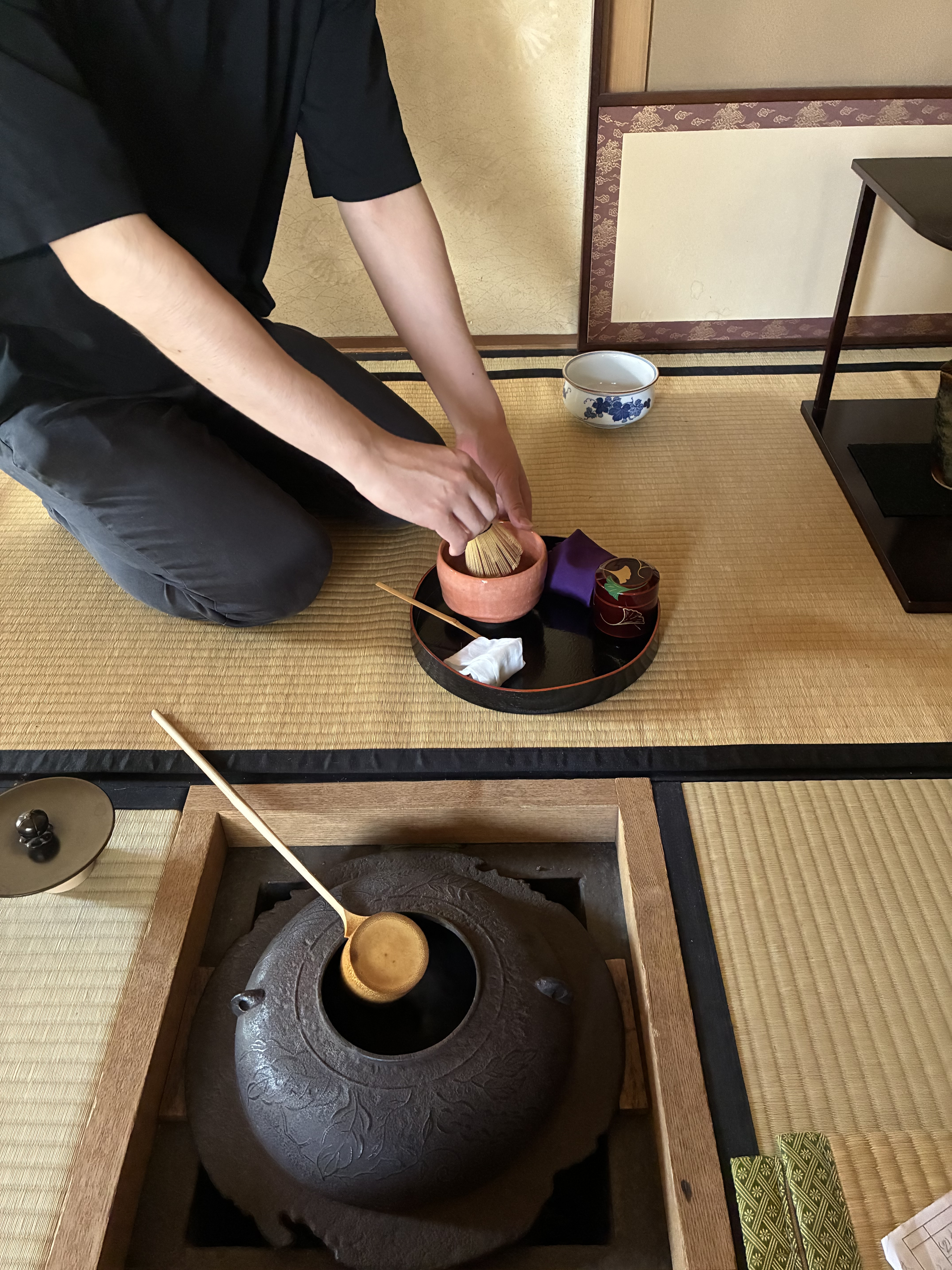 盆略のお点前を・・・