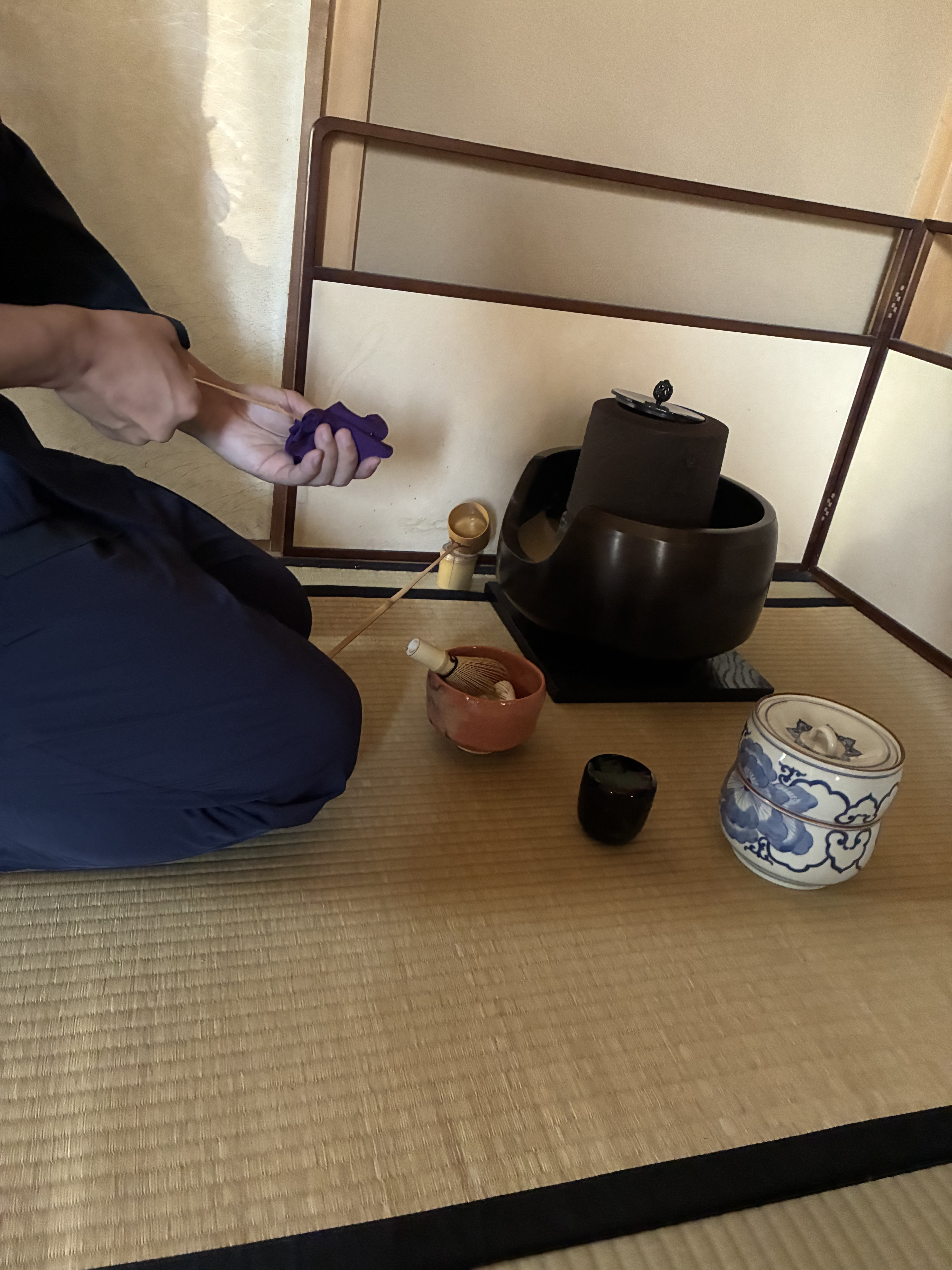 運びの薄茶点前を．．．
