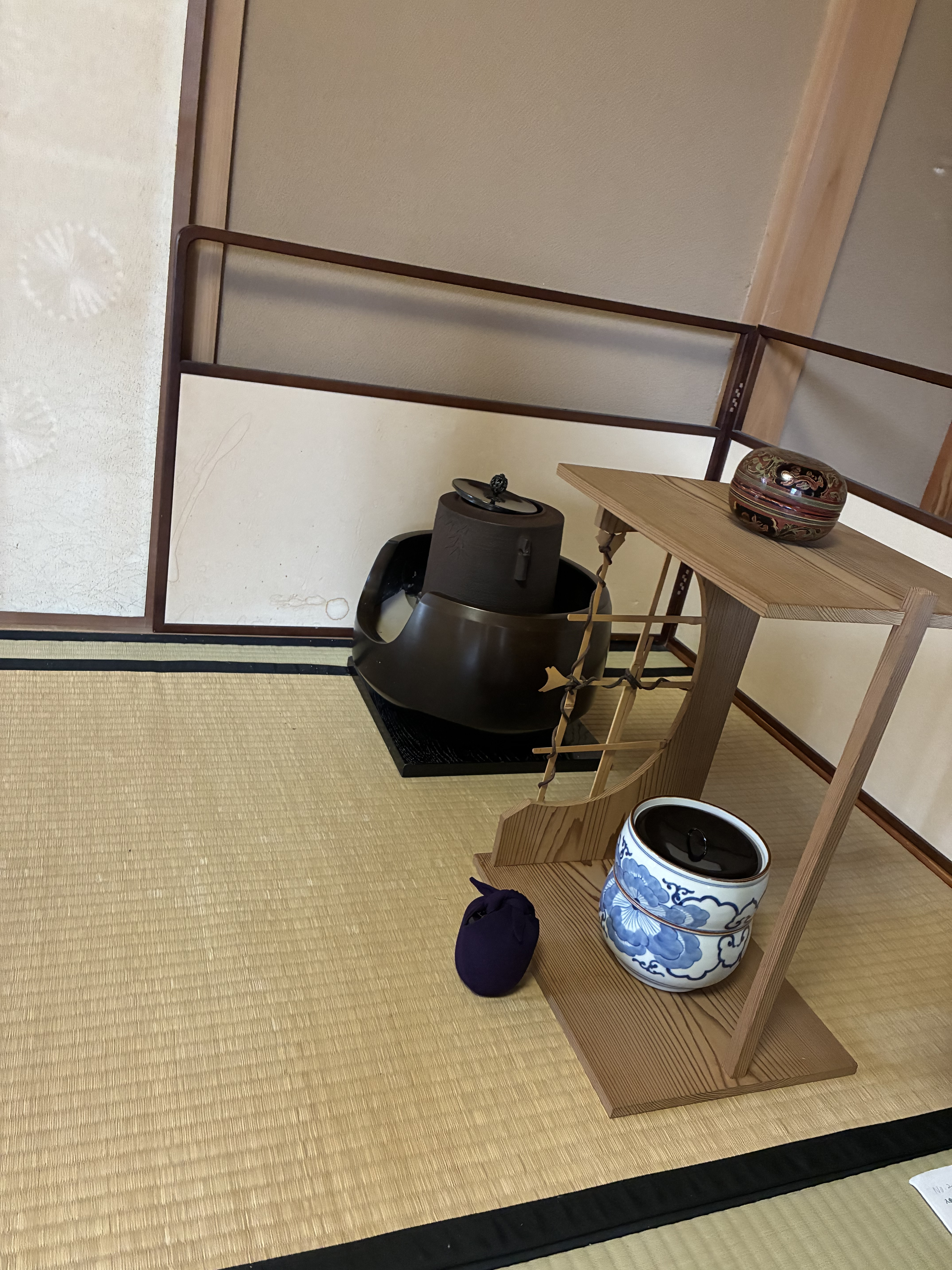 大津袋のお稽古を．．．