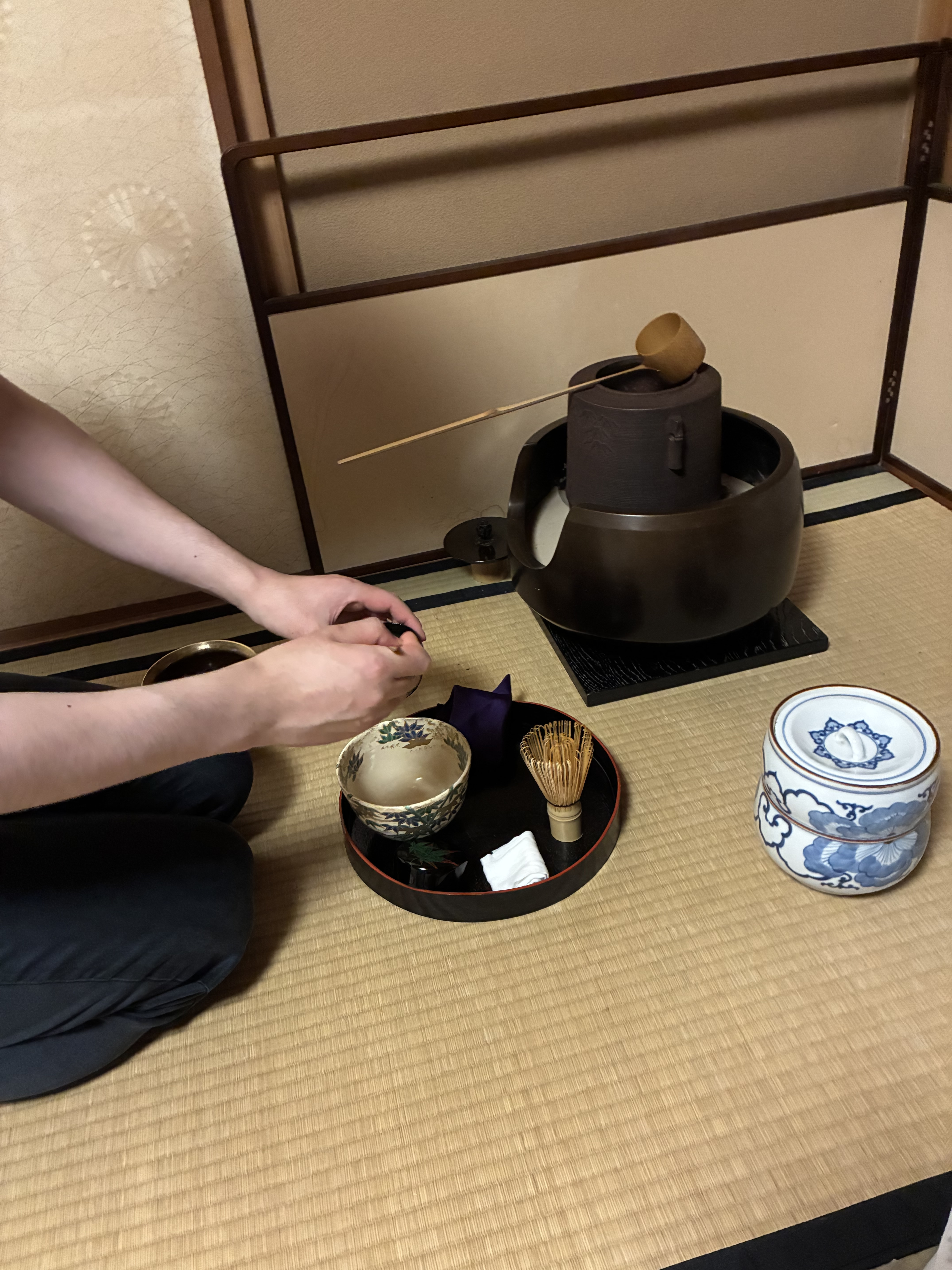 盆略のお稽古を・・・