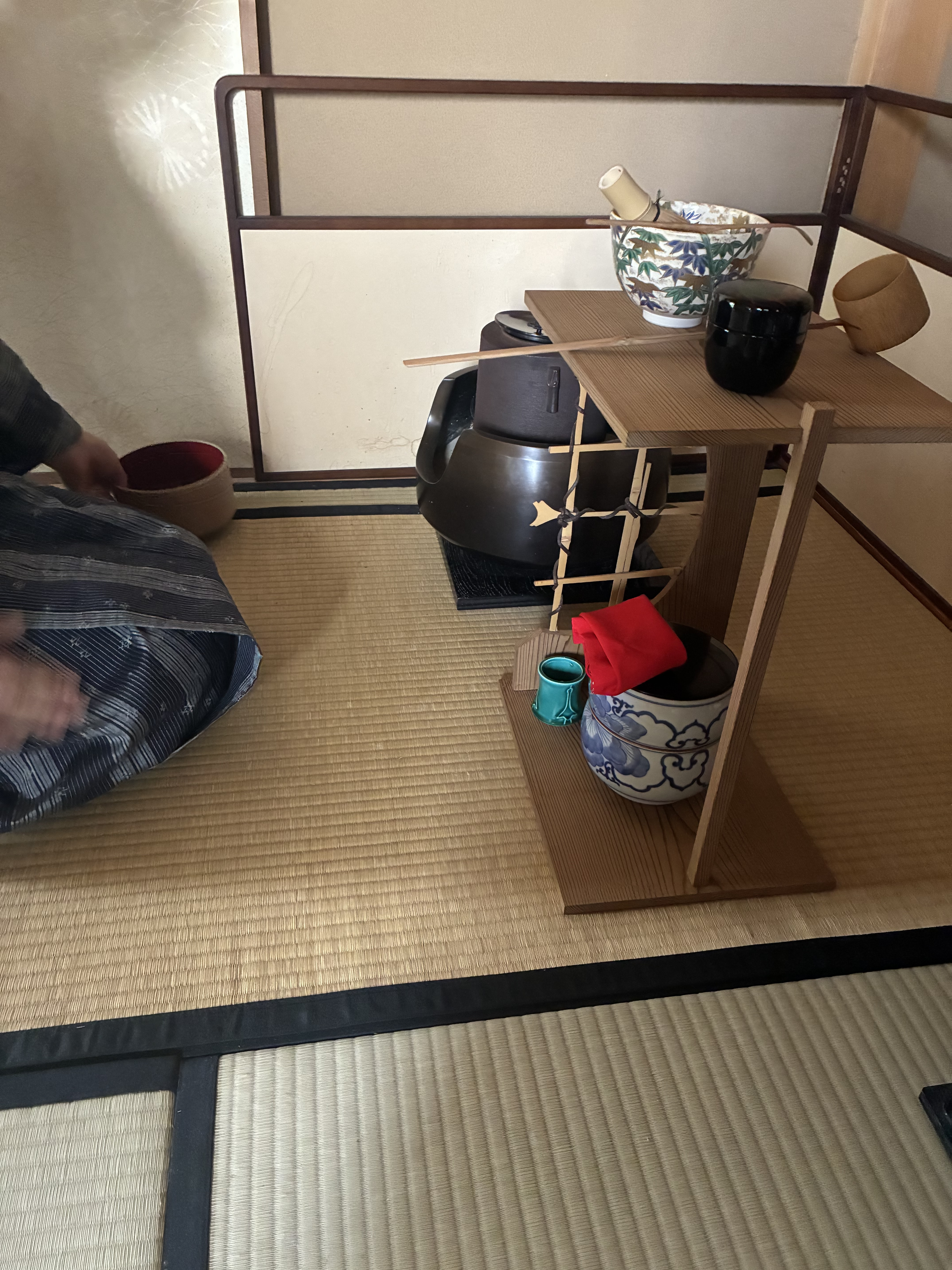 入子点のお点前を・・・
