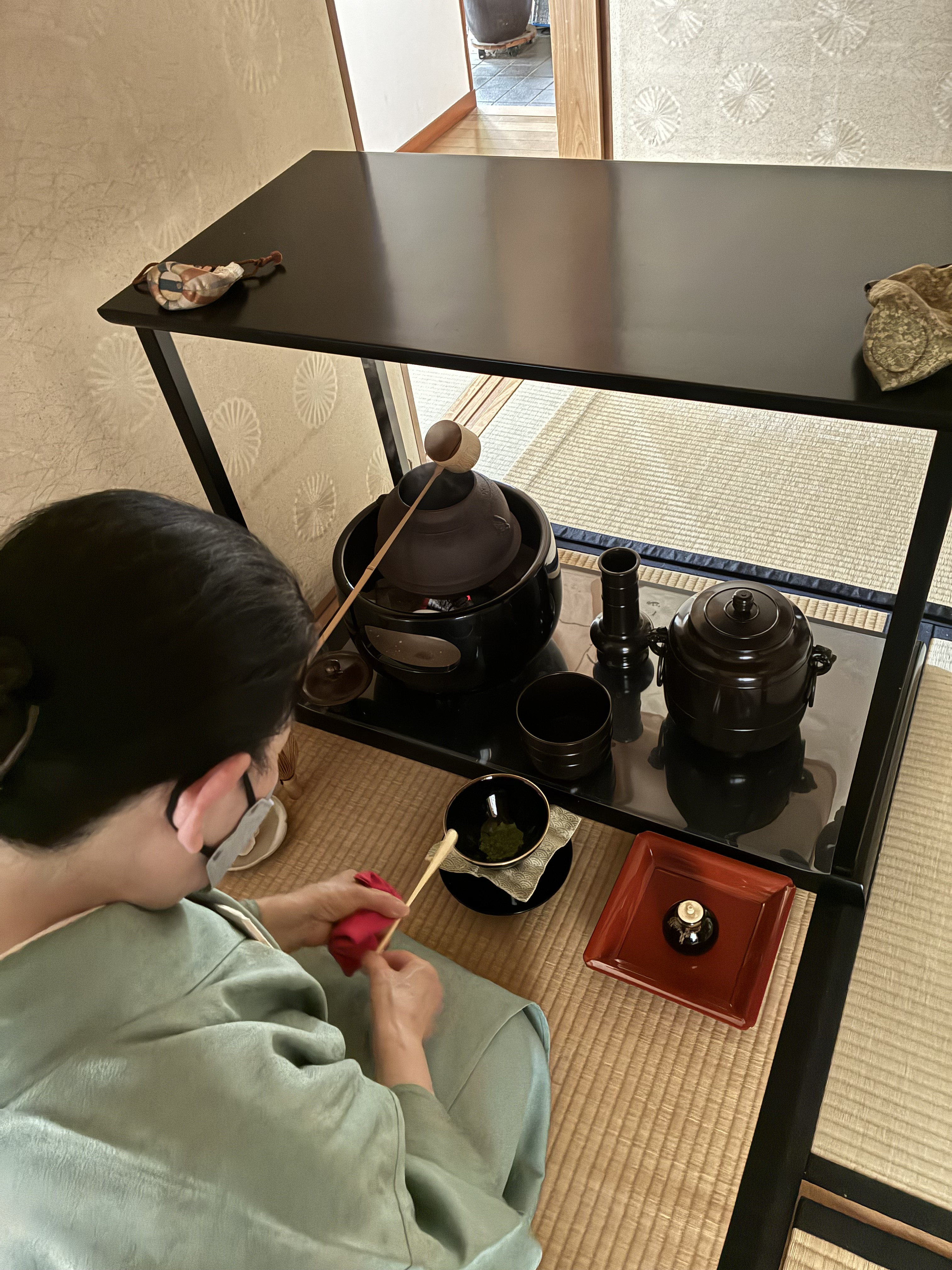 真ノ行台子のお稽古を・・・