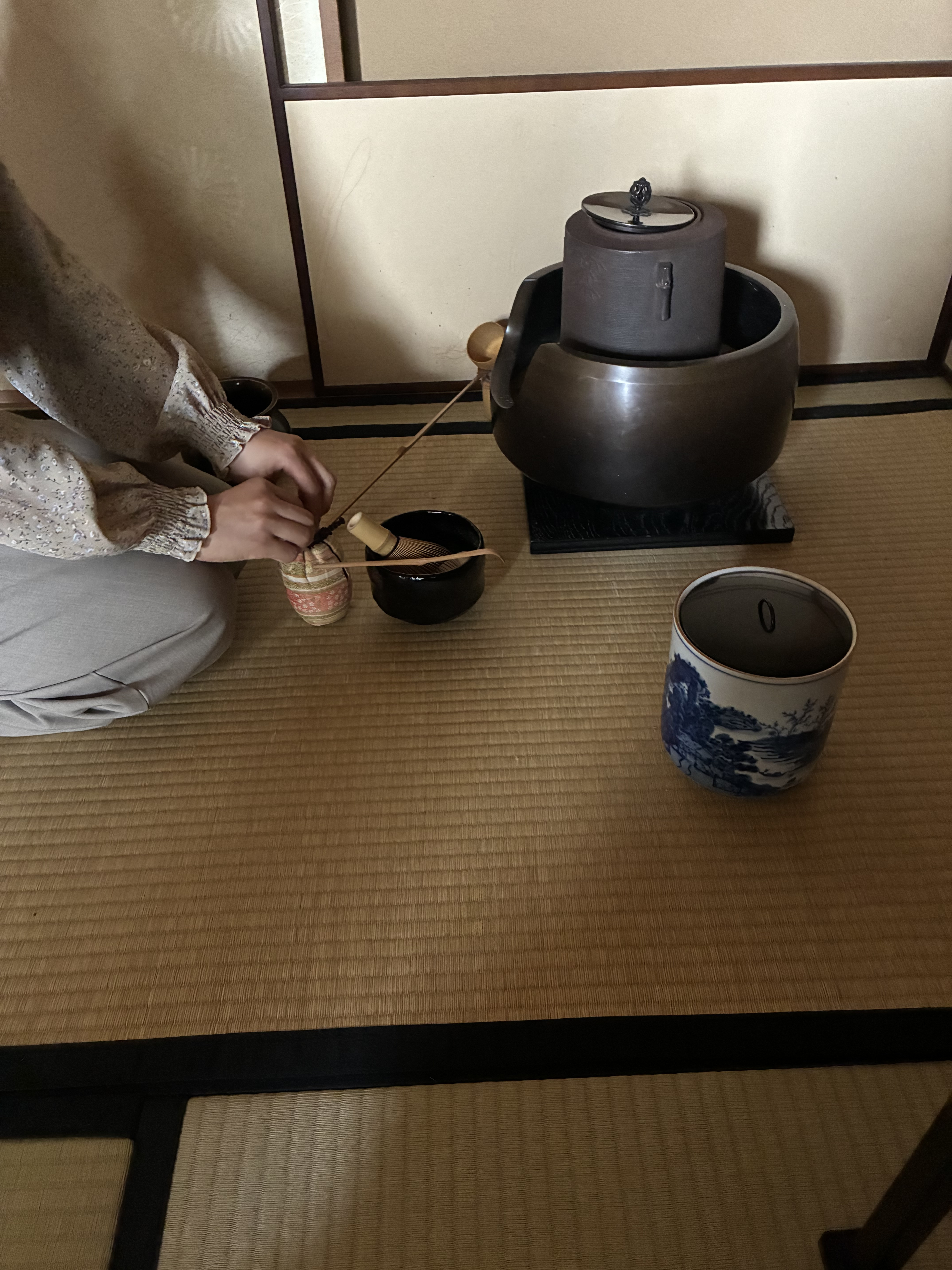 初めての濃茶点前を・・・
