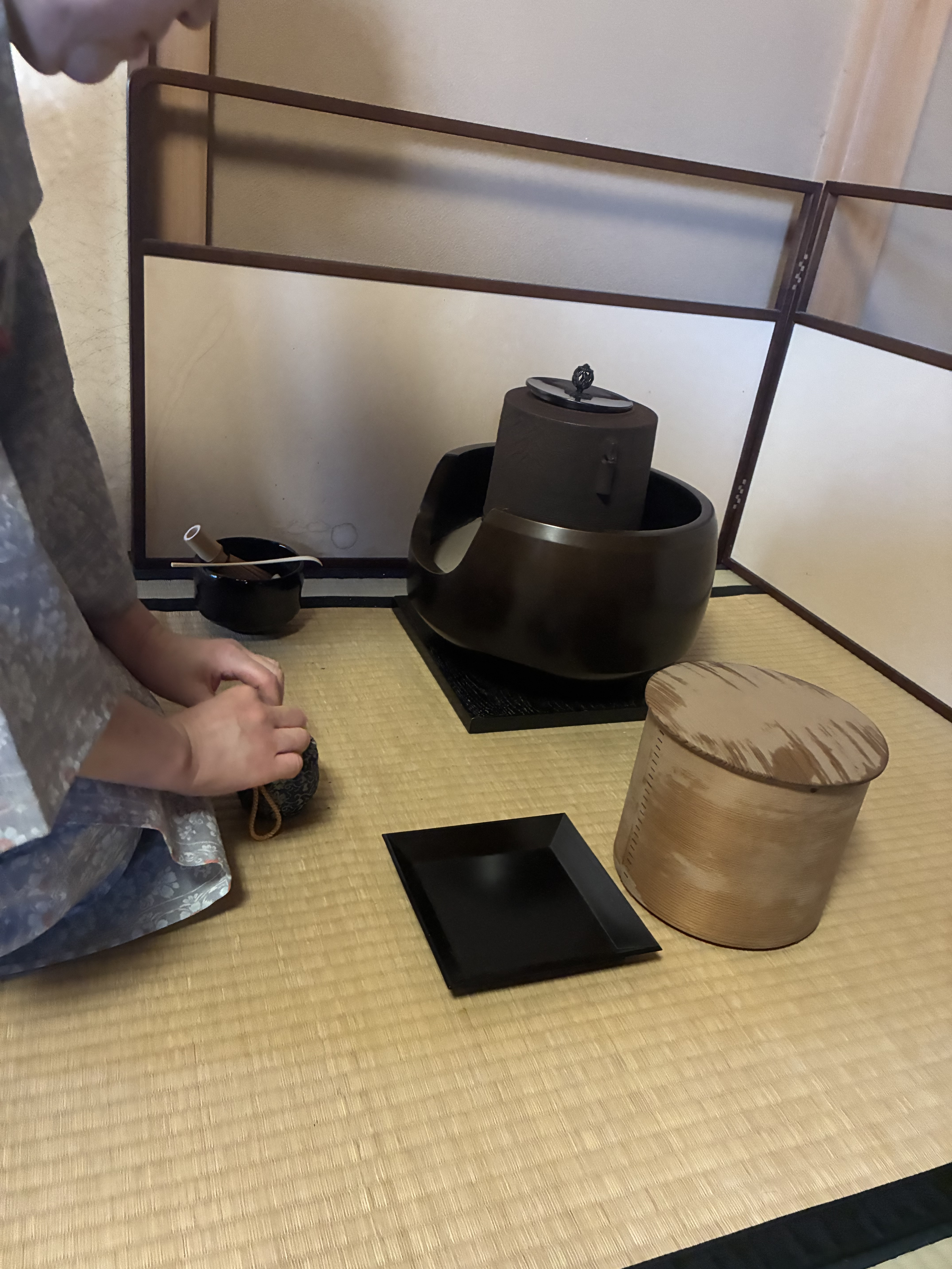 盆点のお点前を・・・