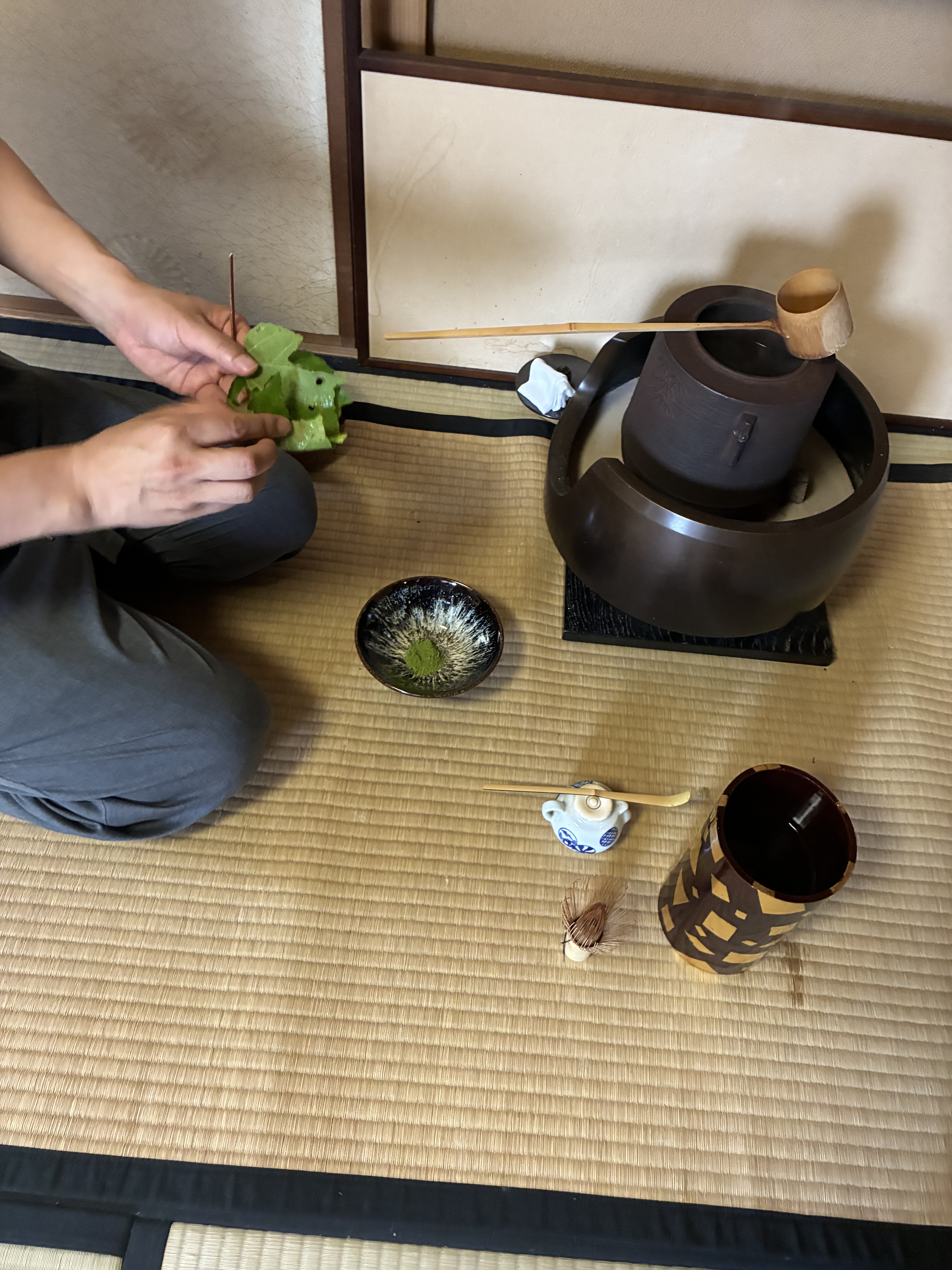 葉蓋のお稽古を・・・－其の弐－