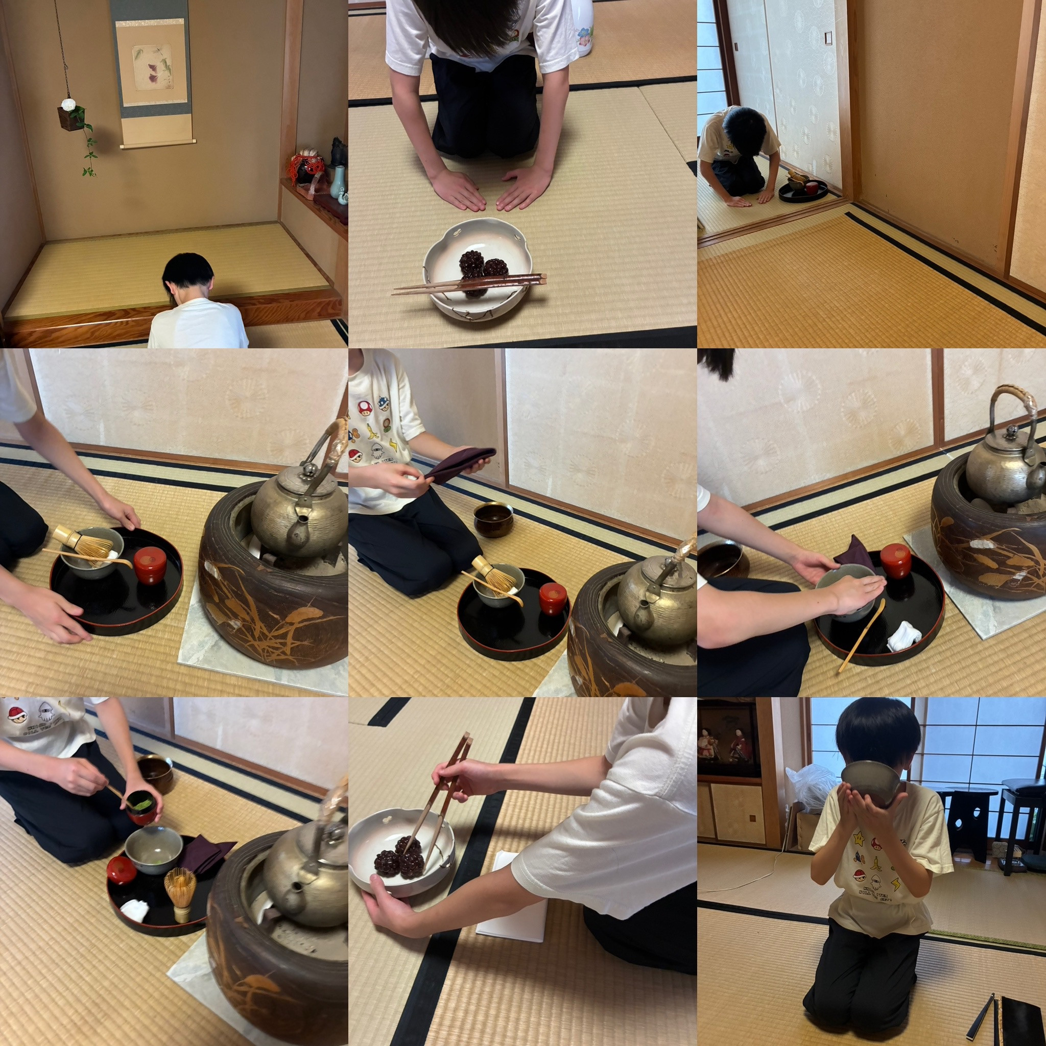 可愛いお弟子さんが・・・