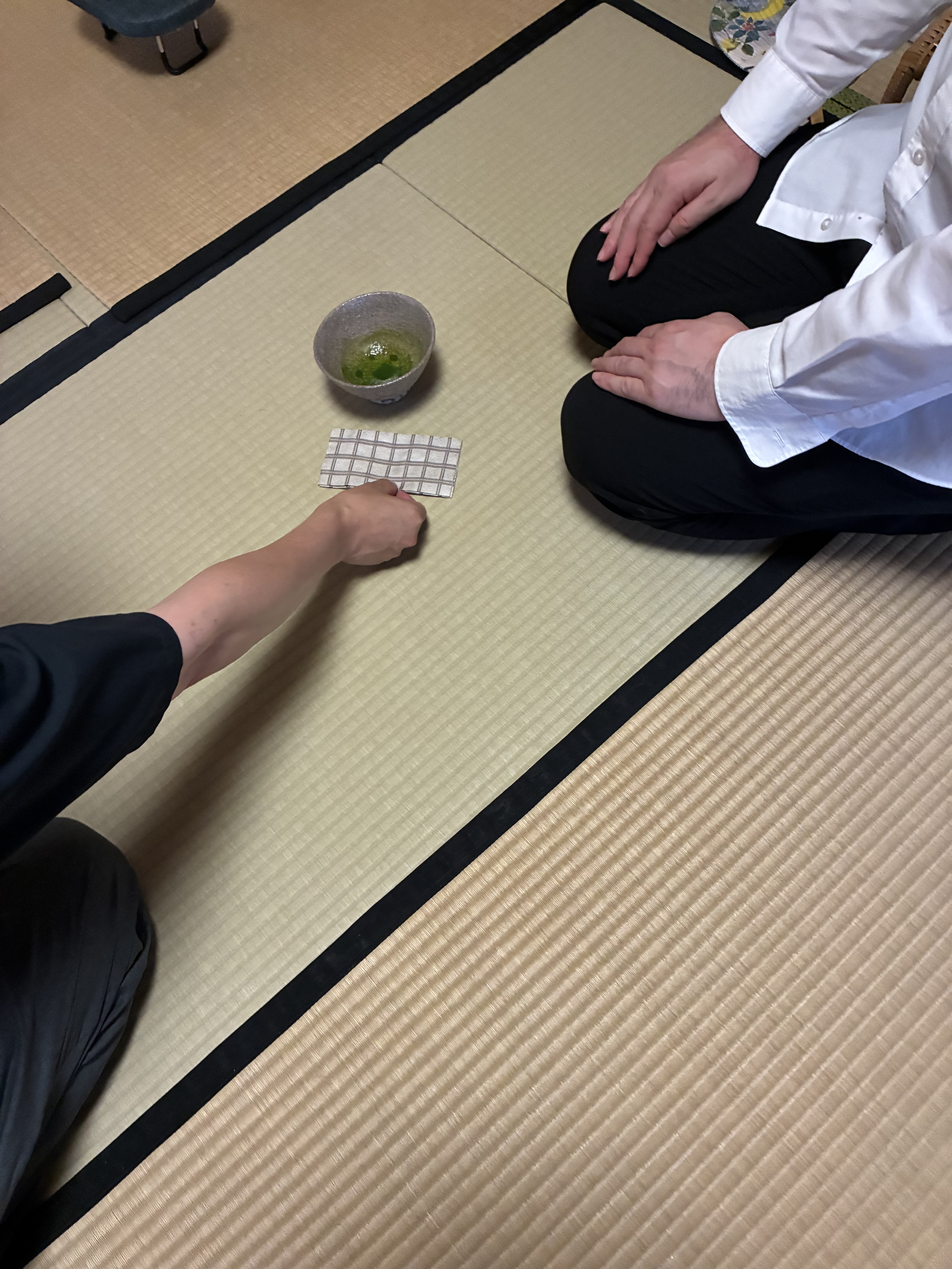 古帛紗を使って・・・
