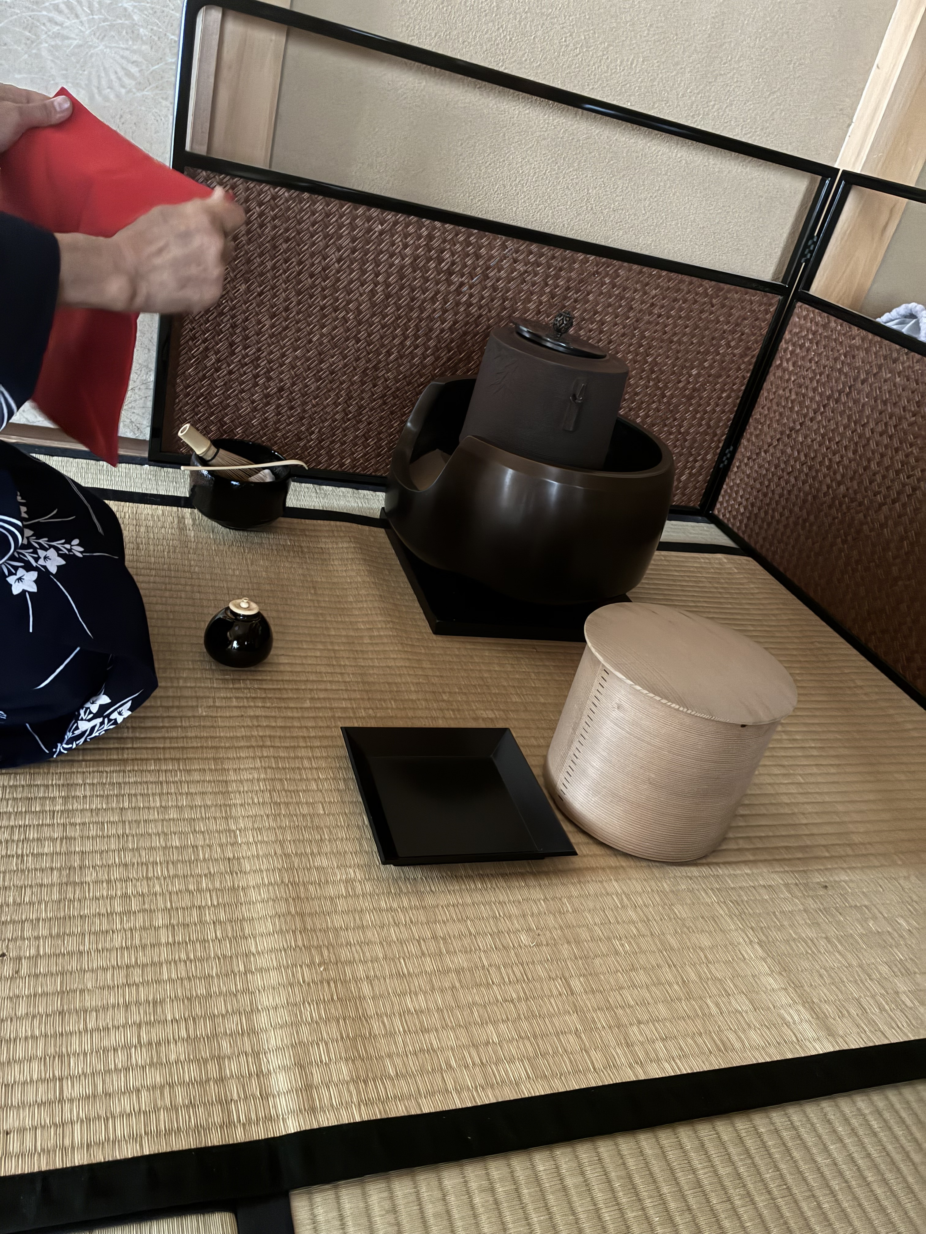 盆点のお点前を・・・