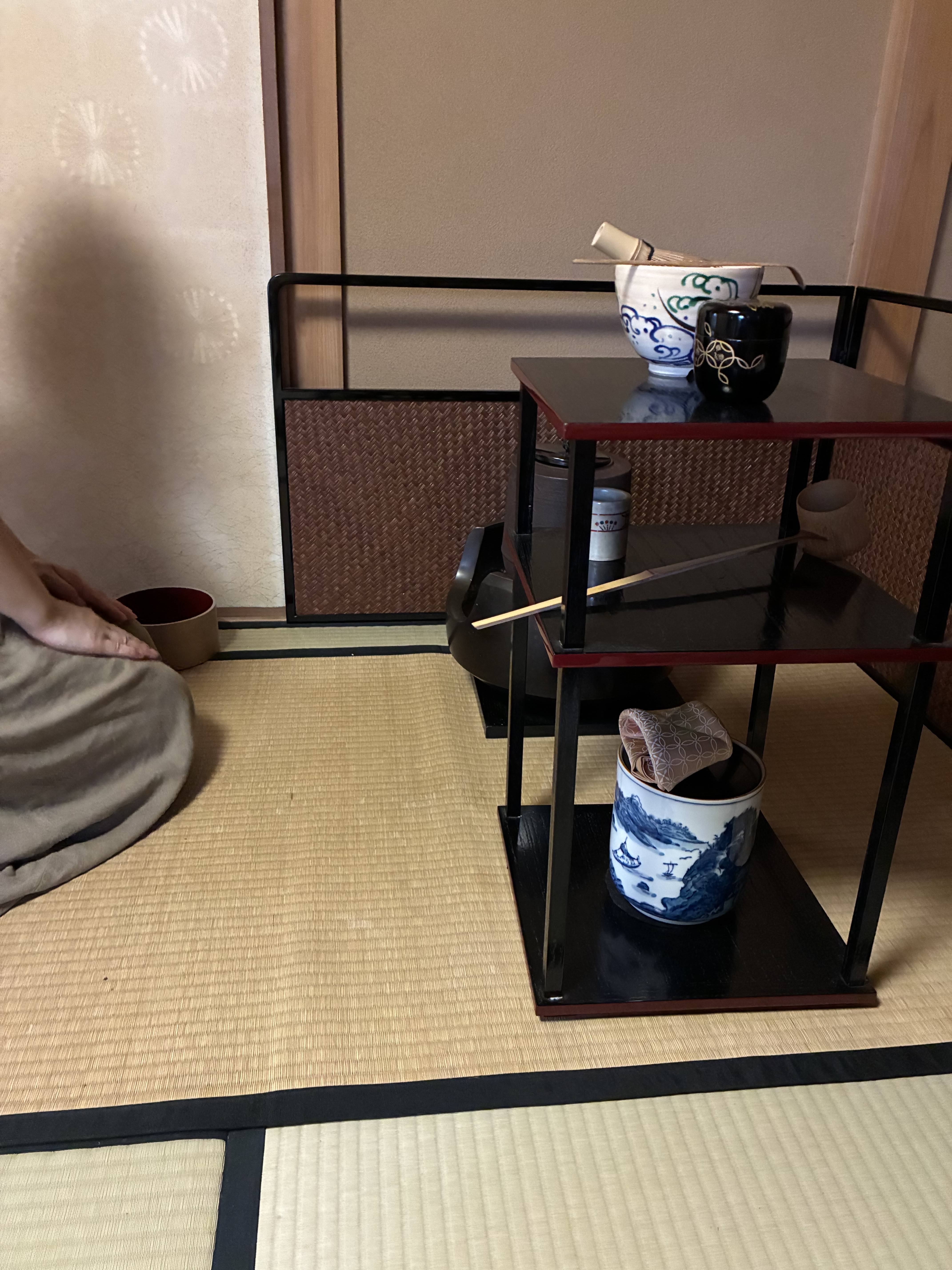 入子点のお点前を・・・