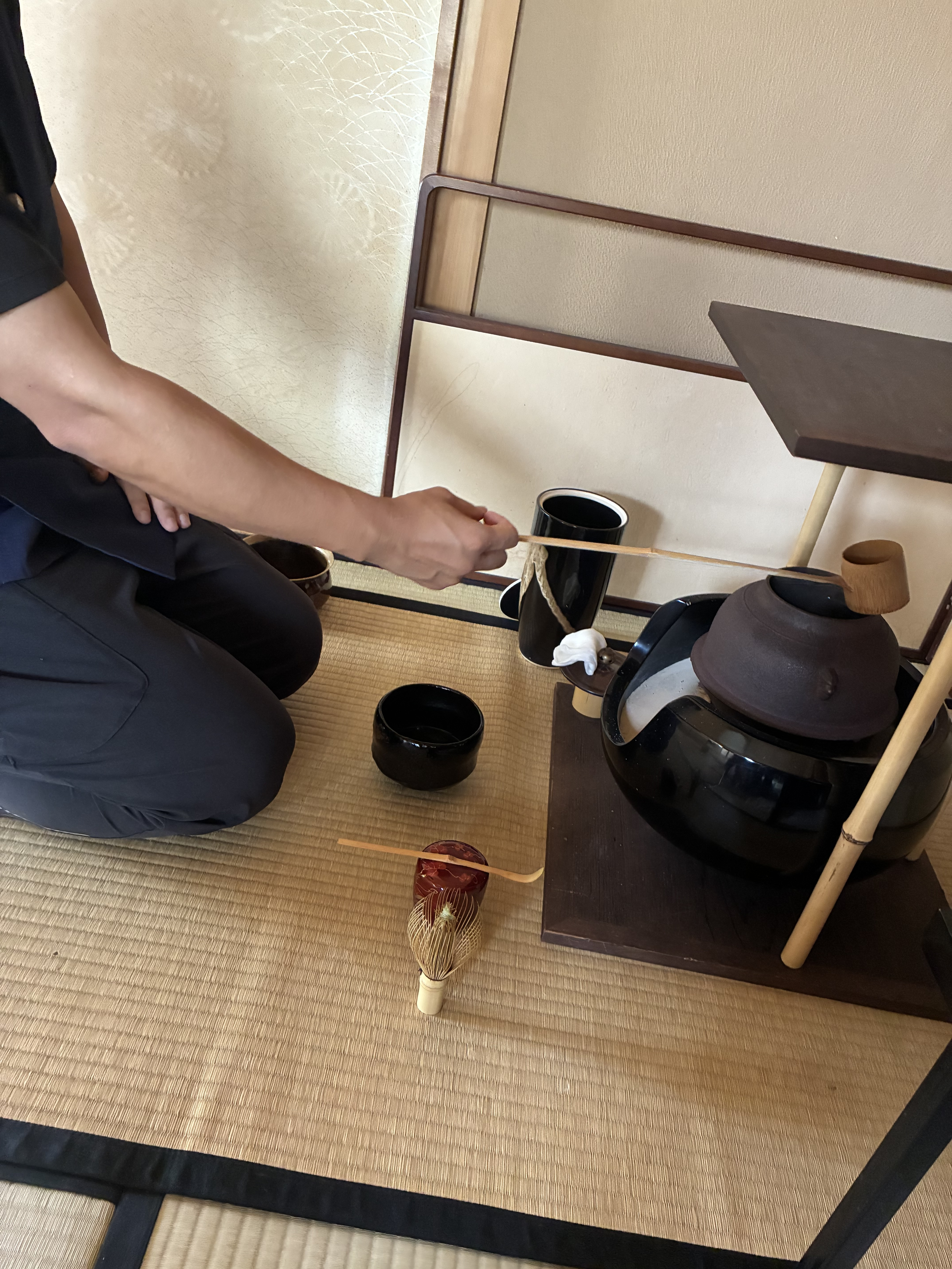 五行棚　薄茶点前を…