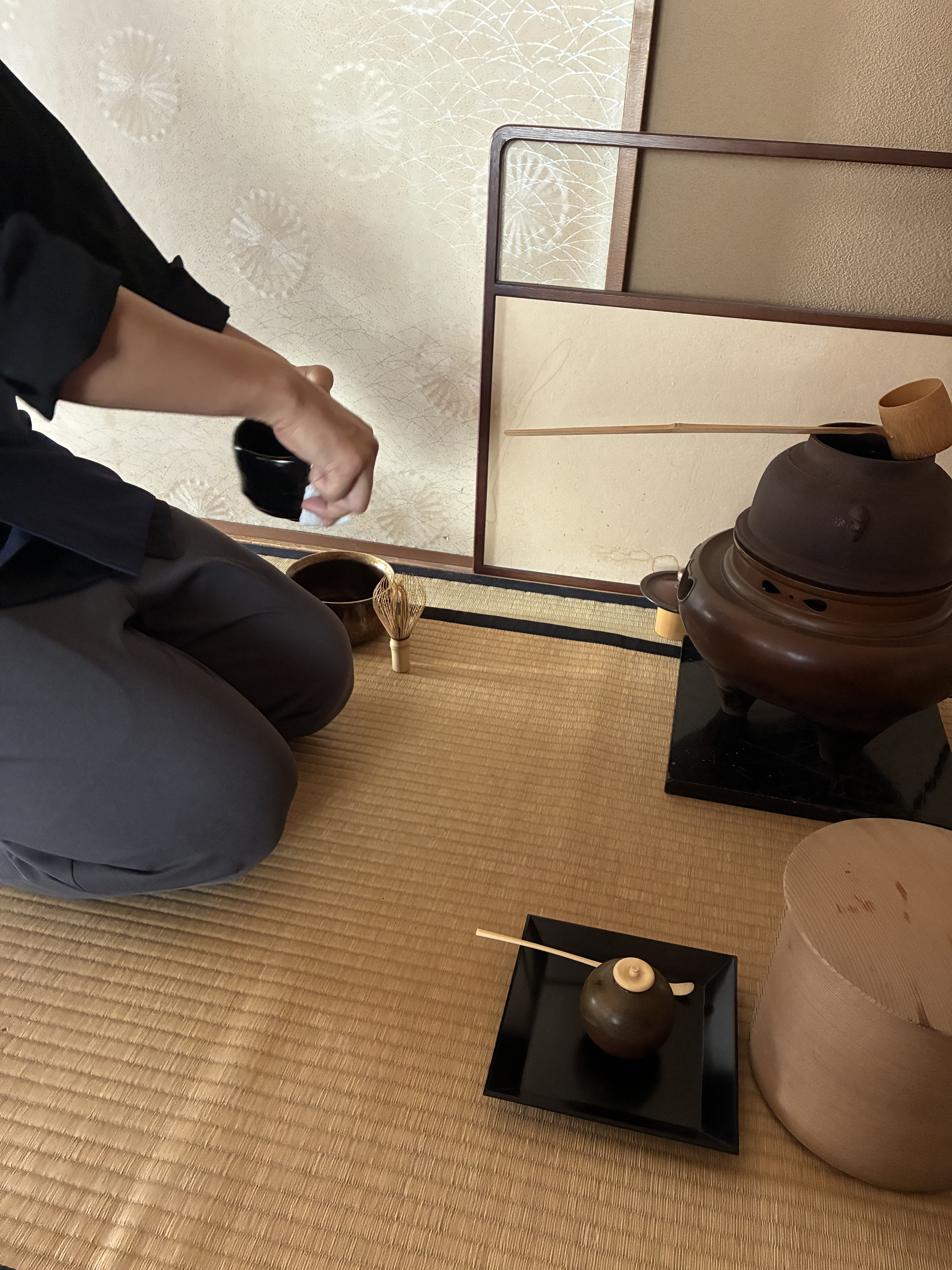 盆点のお点前を．．．