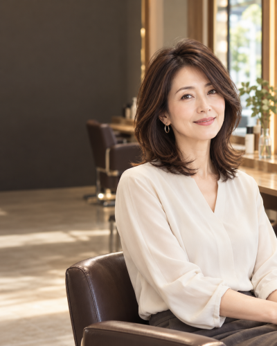 ヘアリセッターカットの仕上がりイメージ
