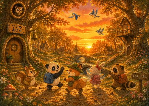 夕方の森.png