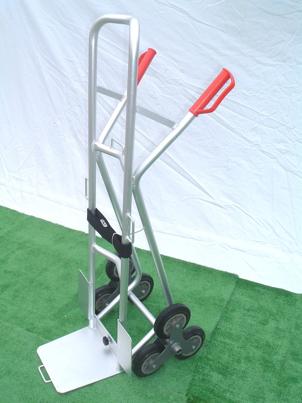 ◇ＨＴ006ＡＬ アルミ6輪階段昇降運搬車 - TOOL ICHIBA Hand Truck Shop