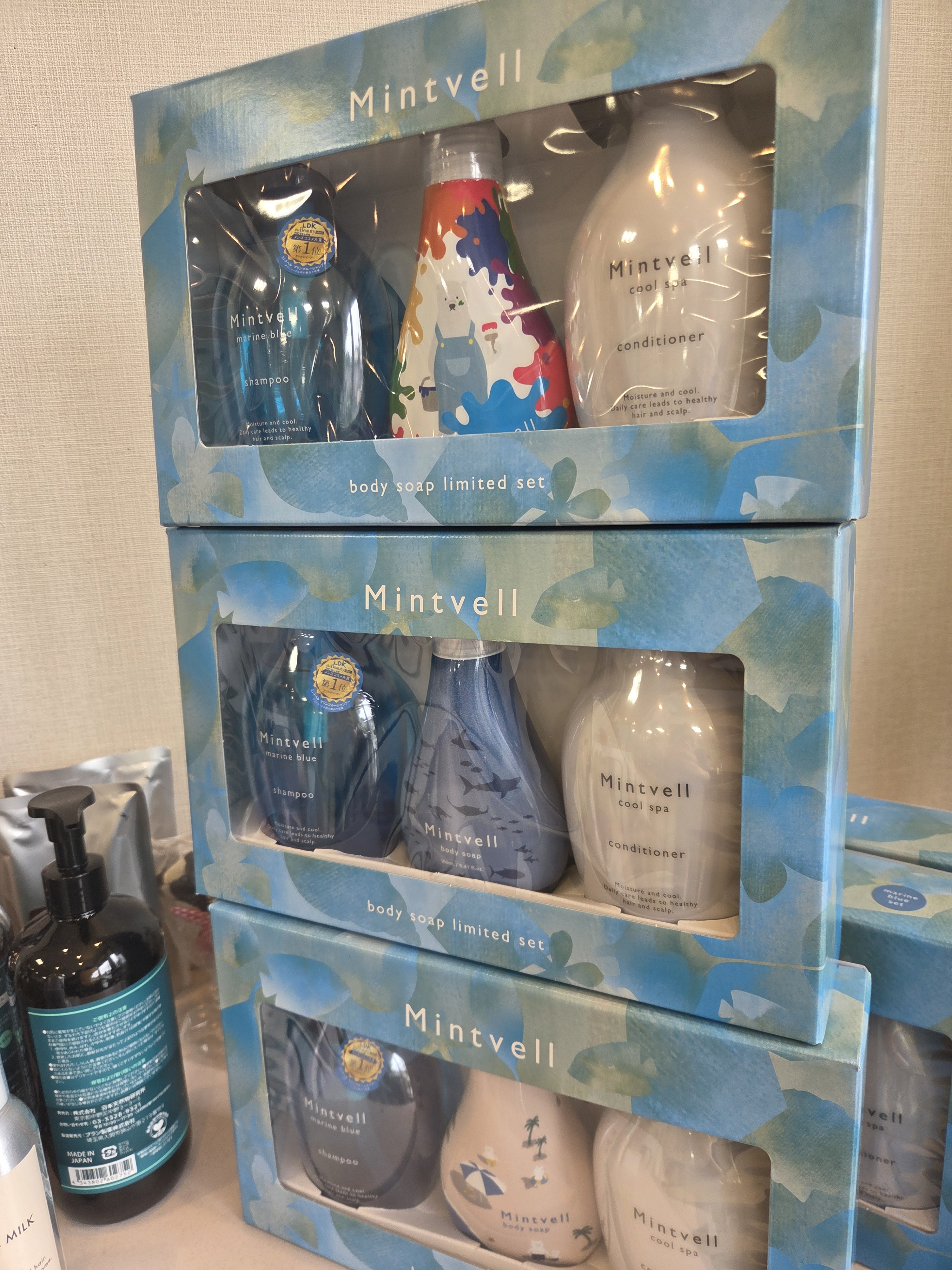 ミントベルのボディソープ付きセット入って来ましたよ～