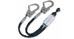 ダブルじゃばらランヤード スチールフック ペダルフック　W1SPW□-17