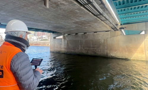 2026年1月　今年も初めから福岡市橋梁点検をやってきました。