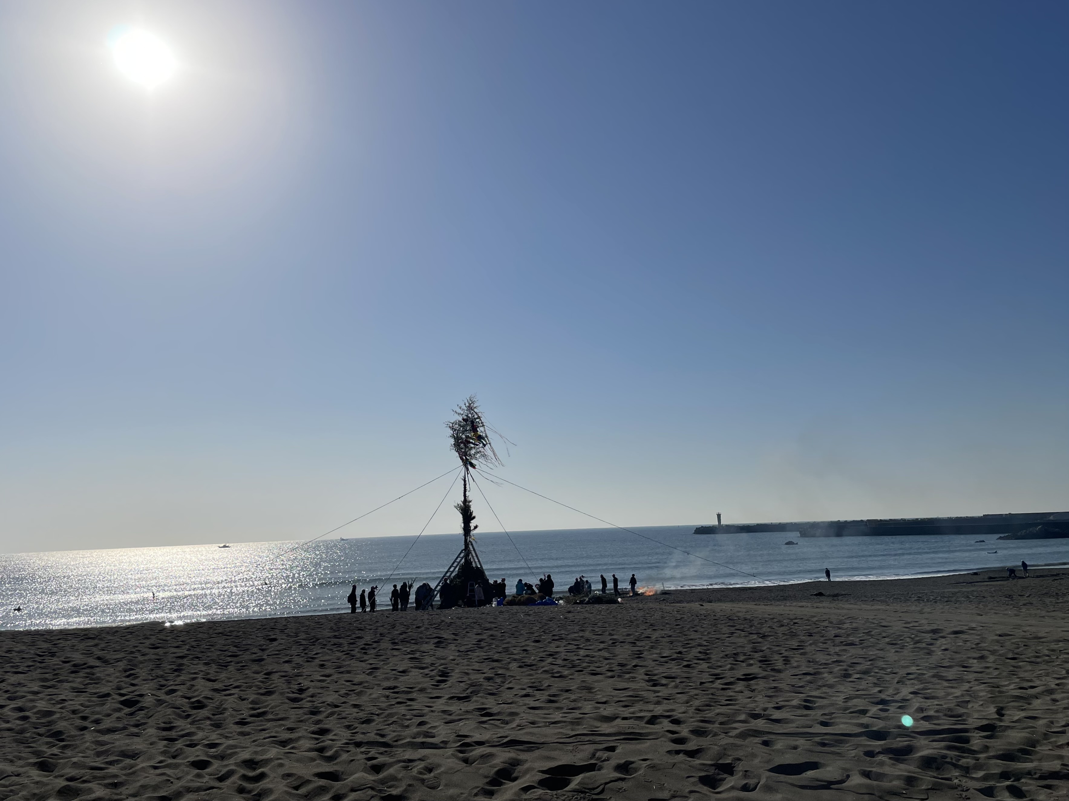 今日も晴れて…