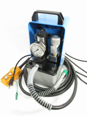 電動油圧ポンプの買取★大阪ジャッキ 小型電動油圧ポンプ　ＮＥＸ型 ＮＥＸ-２ＥＧＳ 油圧ホース付き　買取ました♪