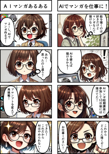 AIマンガはじめました
