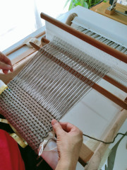 定期レッスン　リジッド織り機クラス