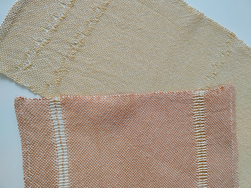 もじり織りマット