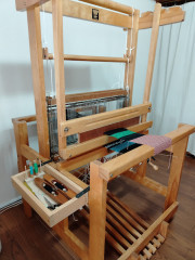 NEW！　足踏み織り機で、織るだけ体験ワークショップ