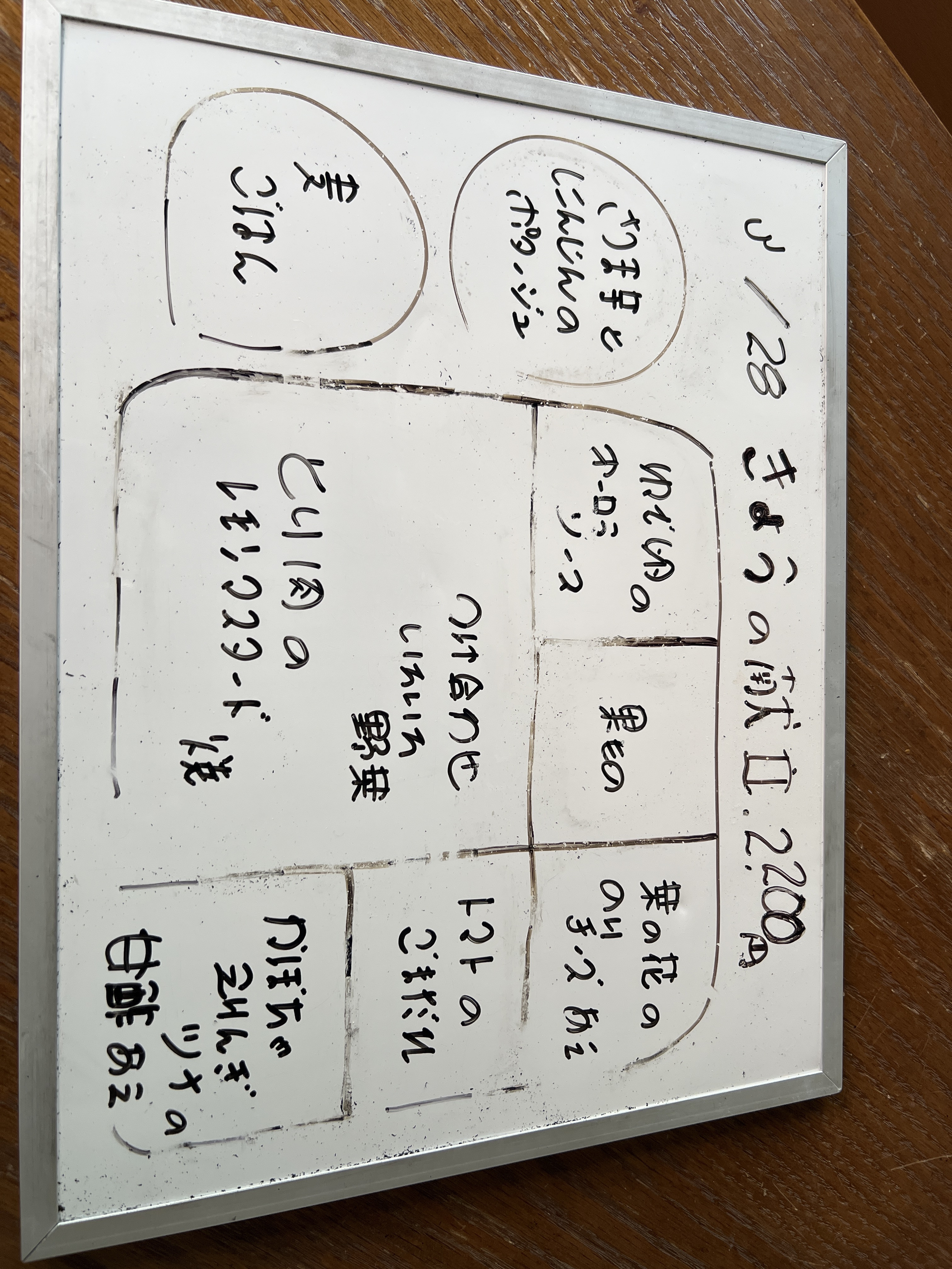 3/28（土）　今日の献立　（昼）夜）