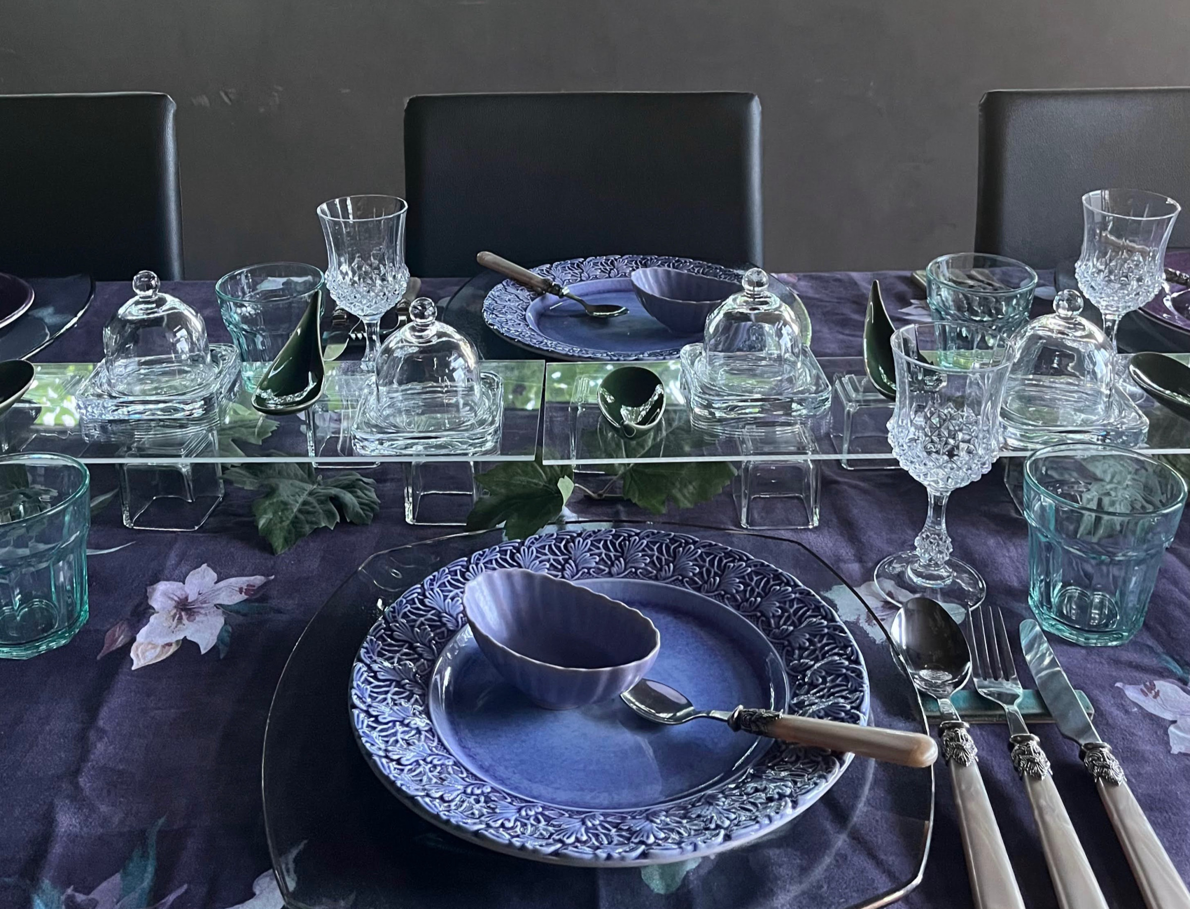 Purple table coordinate