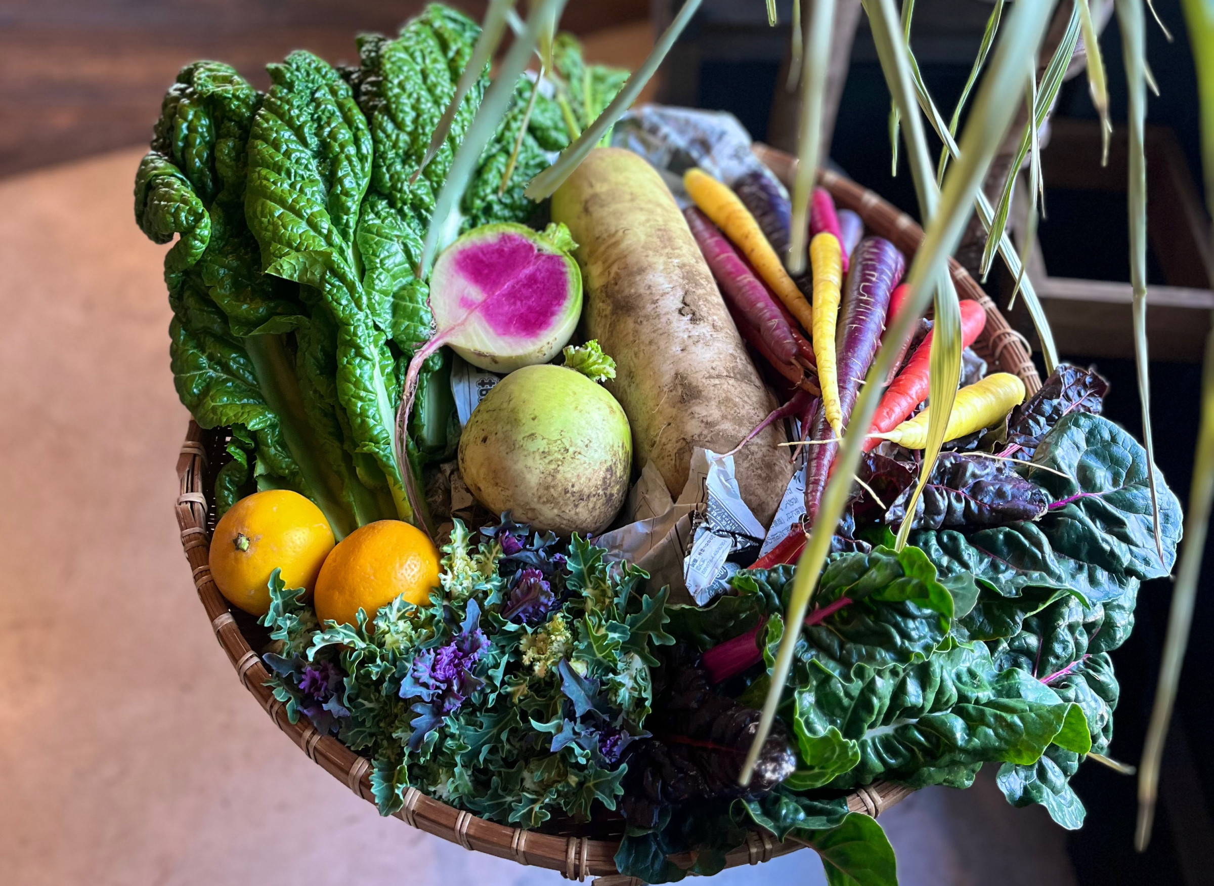 Colorful vegetables