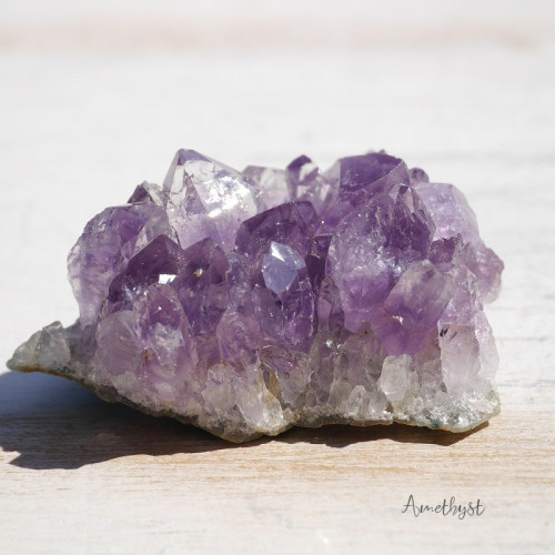 天然石アメジスト(ウルグアイ産)クラスター現物☆透明感紫水晶2月誕生石☆それぞれ現物画像あり