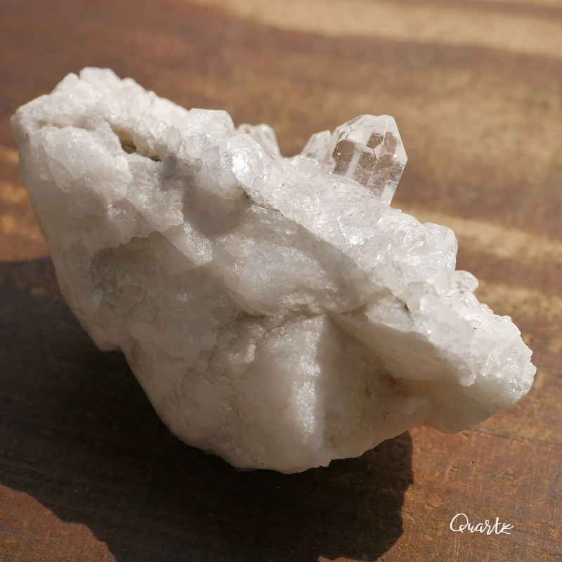 天然石約39g最大幅約53mm水晶クラスター(ブラジル産)透明クリスタル結晶原石