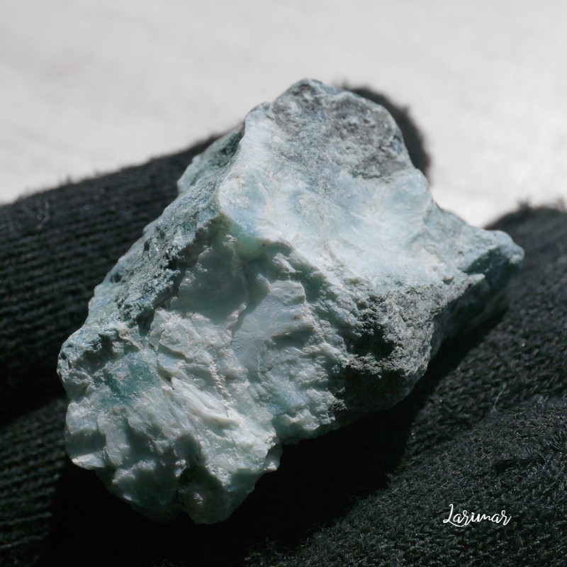 天然石ラリマー(ドミニカ共和国産)母岩付き原石ラフロック鉱物鉱石✵それぞれ現物画像あり