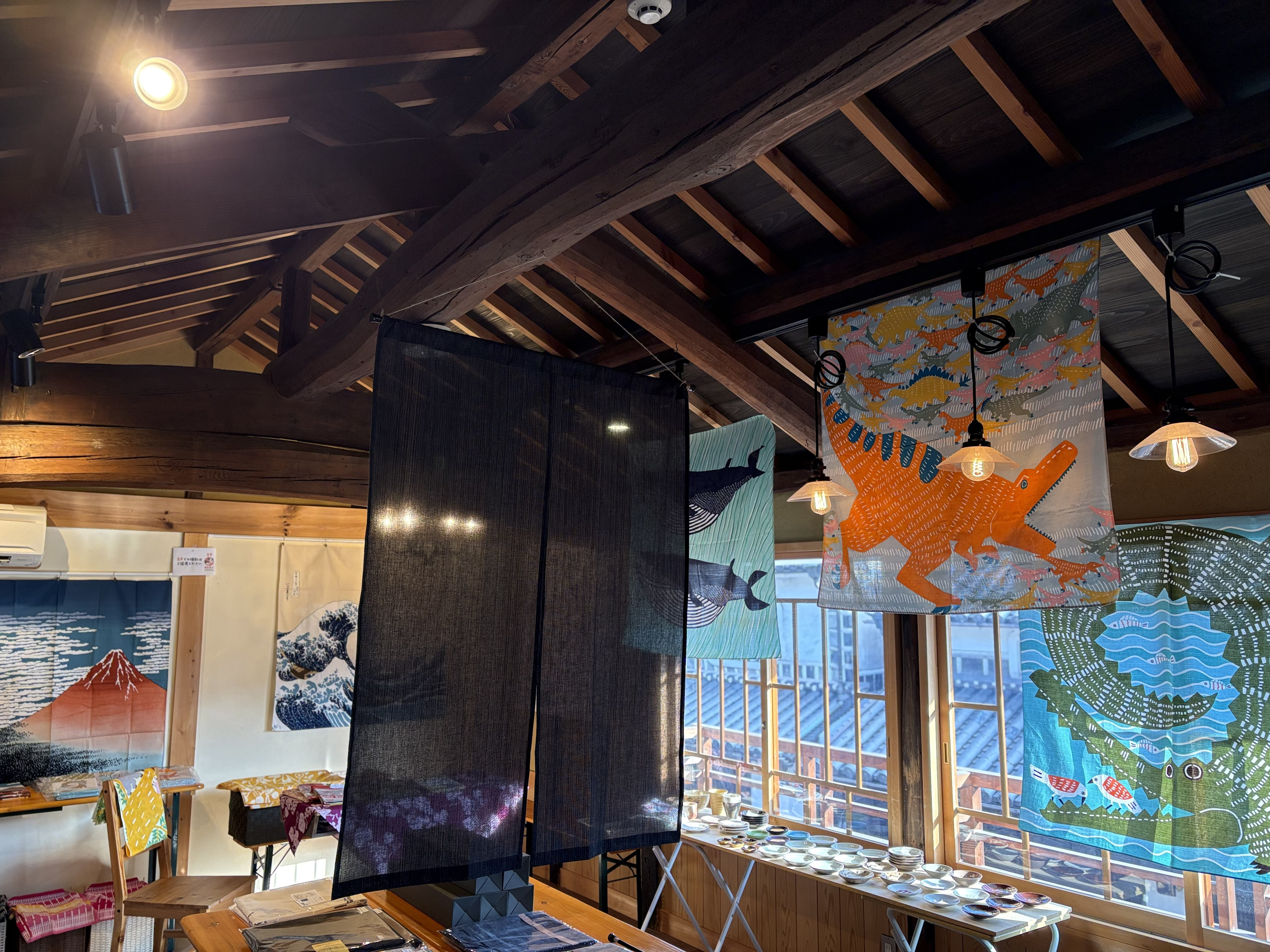 「のれん」展を開催中です