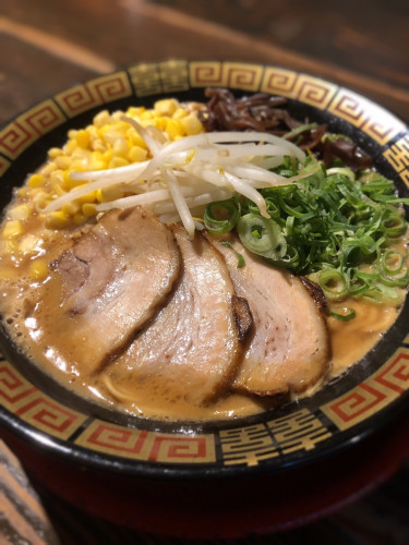 海南店限定で9月1日より約1ヶ月間濃厚豚骨味噌らーめんをご提供‼️