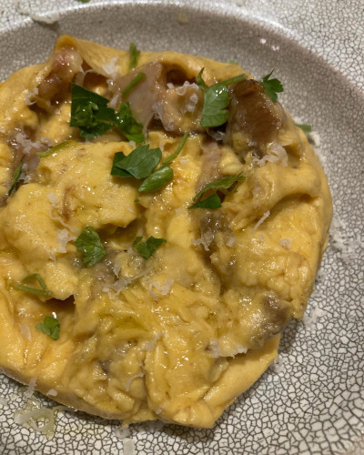 ポルチーニ茸のオムレツ