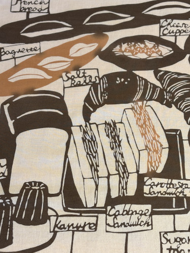 手ぬぐい「パン屋さん」