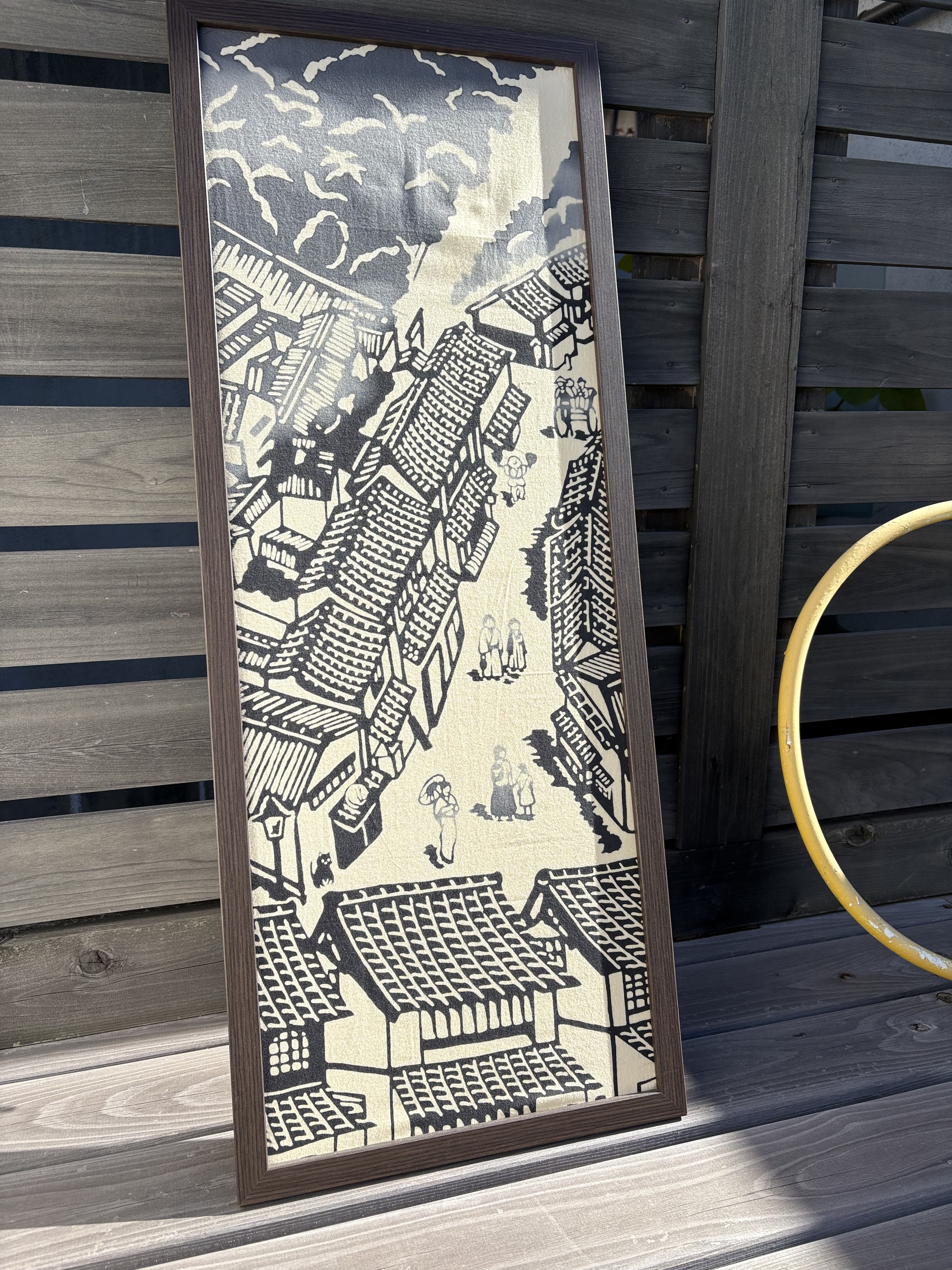 オリジナル手ぬぐい「古今倉敷」