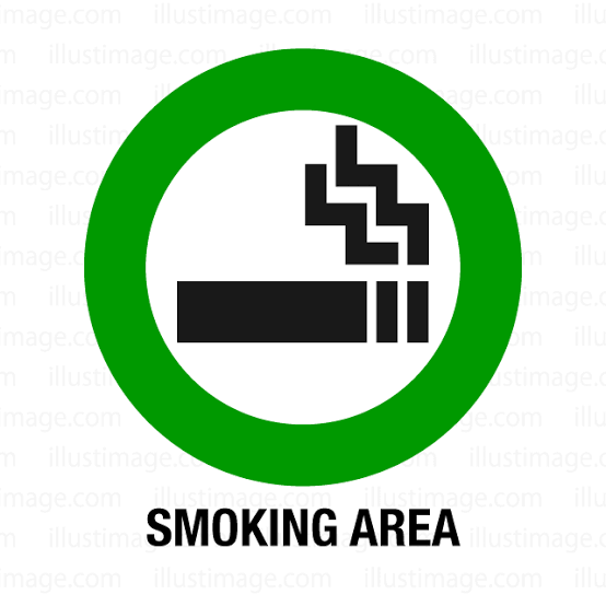 喫煙スペースの移動について