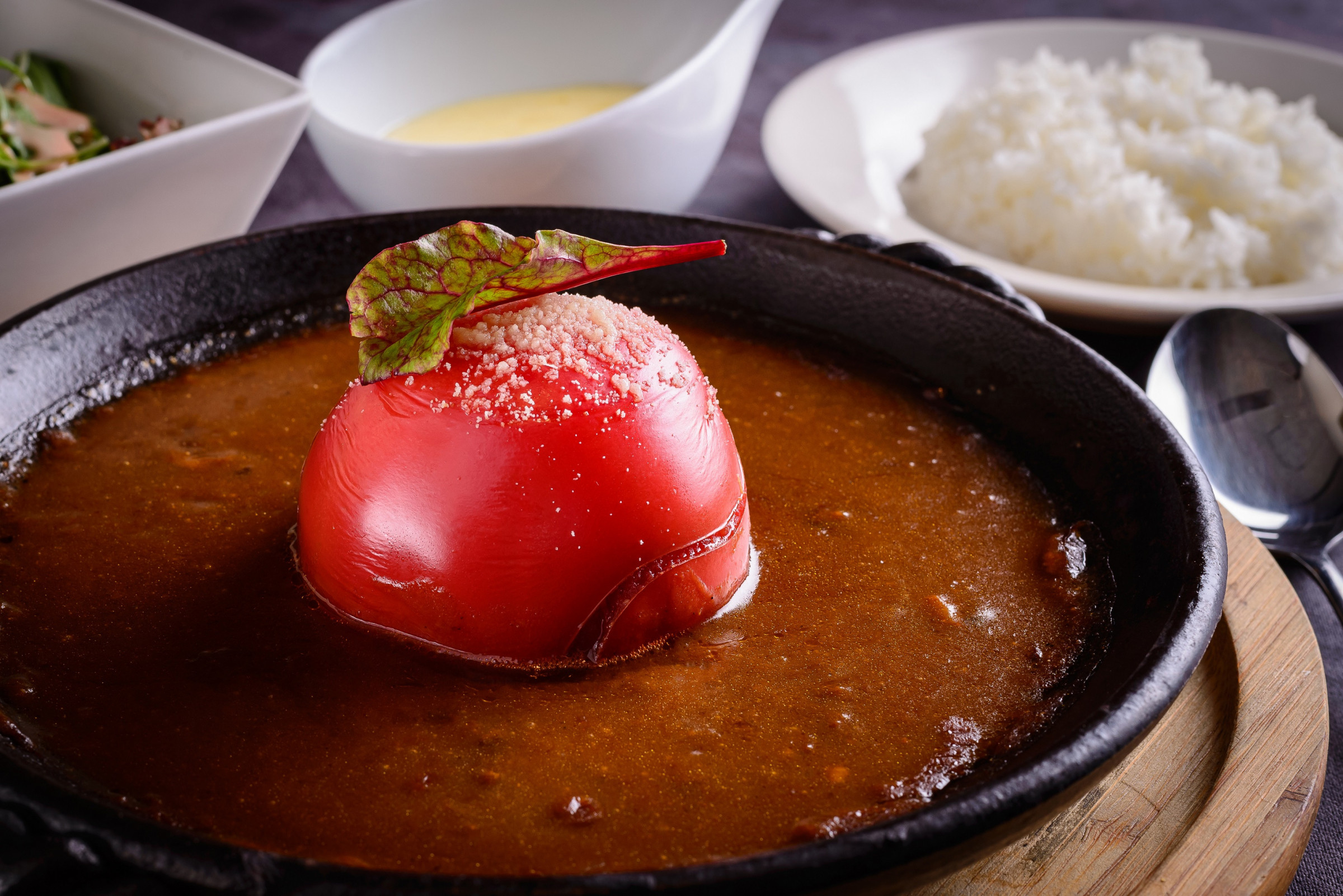 manmaru-tomato no cheese curry
