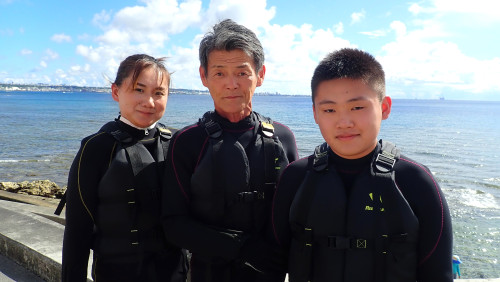 沖縄スノーケル砂辺