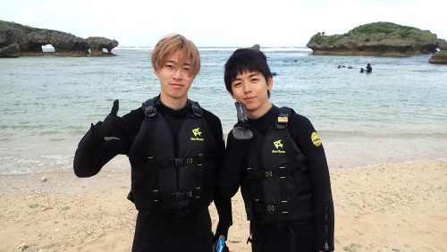 沖縄スノーケル真栄田岬